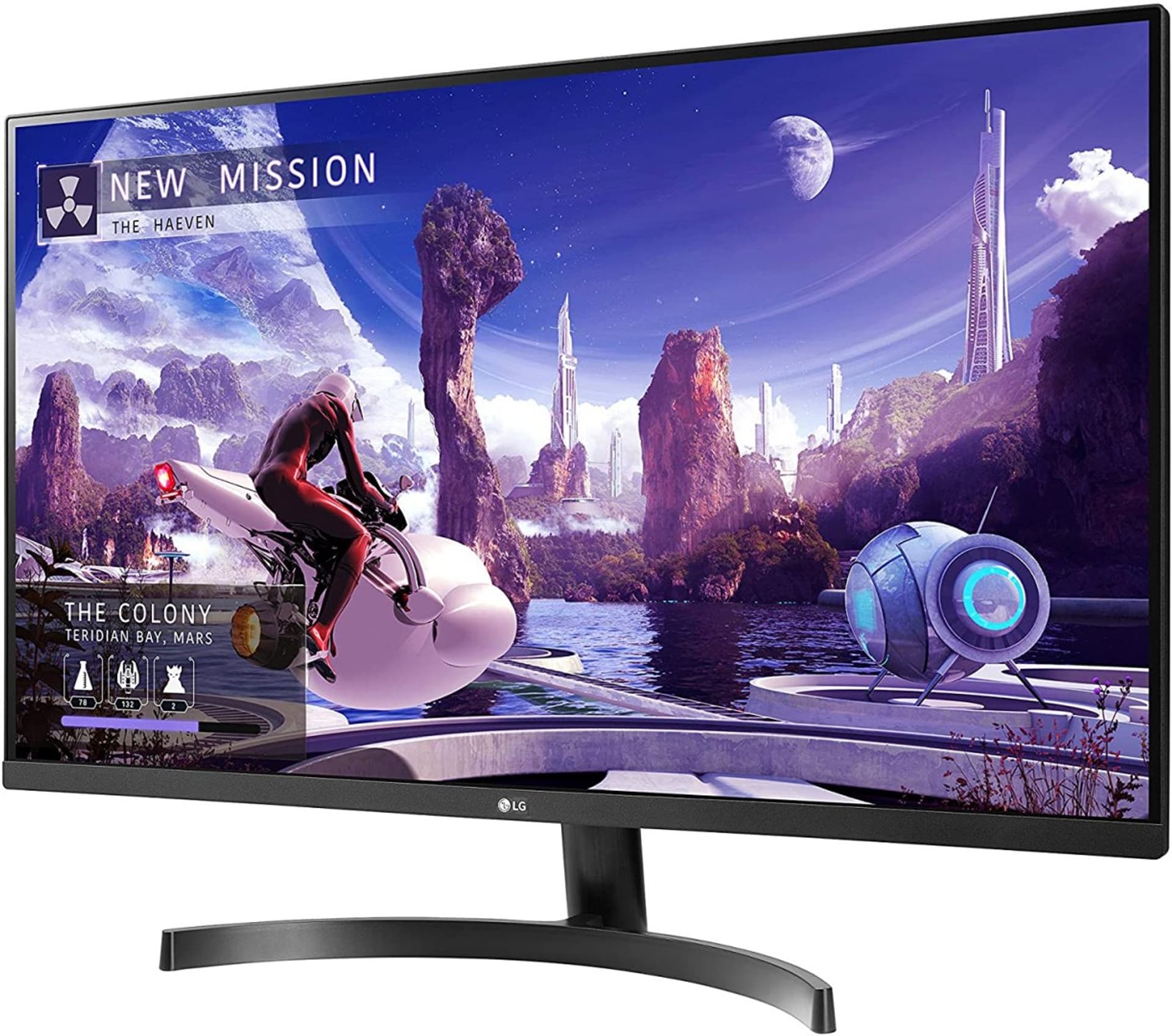 

LG Monitor with AMD FreeSync 27QN600-B 27 ", IPS, QHD, 2560 x 1440 pixels, 16:9, 5 ms, 350 cd/m², Black, HDMI ports quantity 2