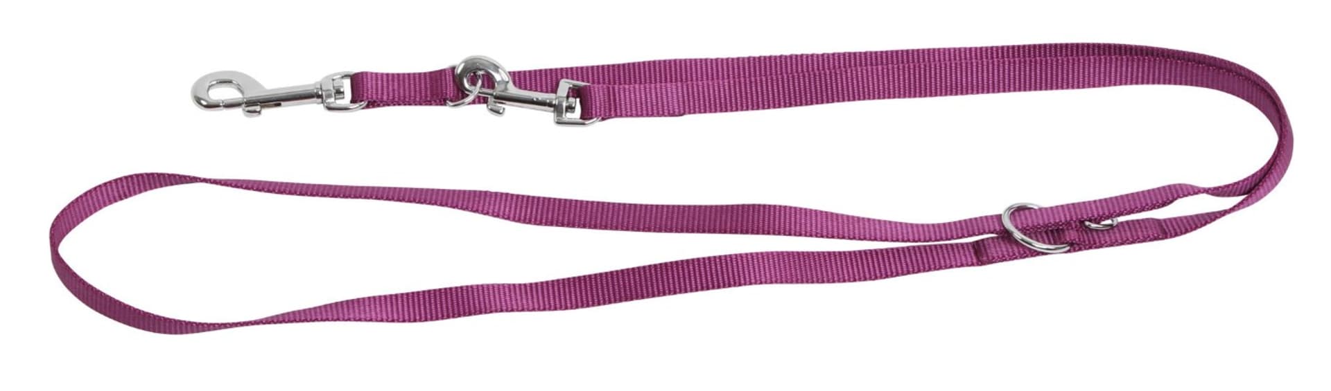 

KERBL Smycz dla psa Miami 200cm x 15mm, fioletowa [82154]