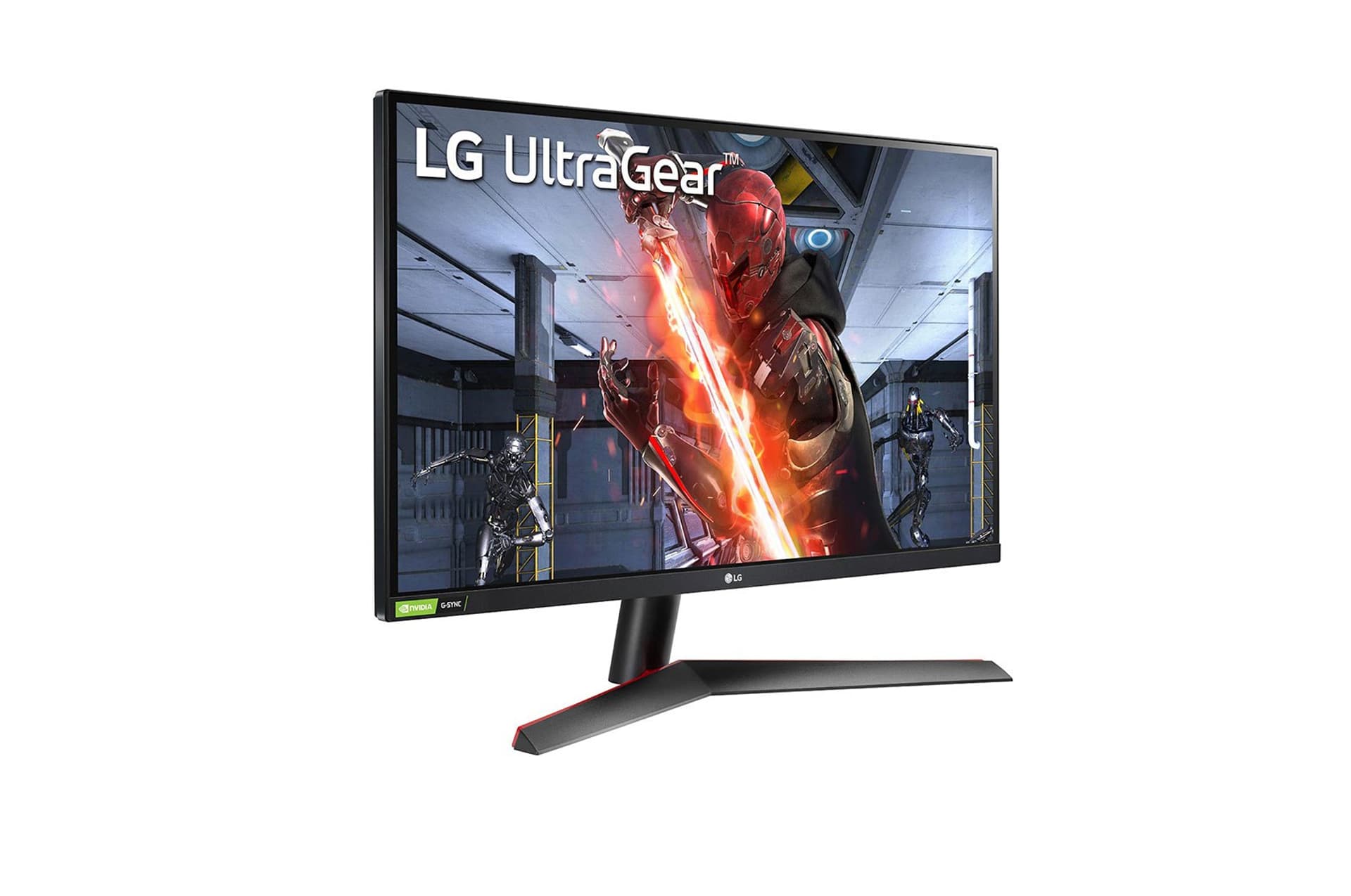 

LG UltraGear HDR Monitor 27GN800-B 27 ", IPS, QHD, 2560 x 1440 pikseli, 16:9, 1 ms, 350 cd/m², Black/Red