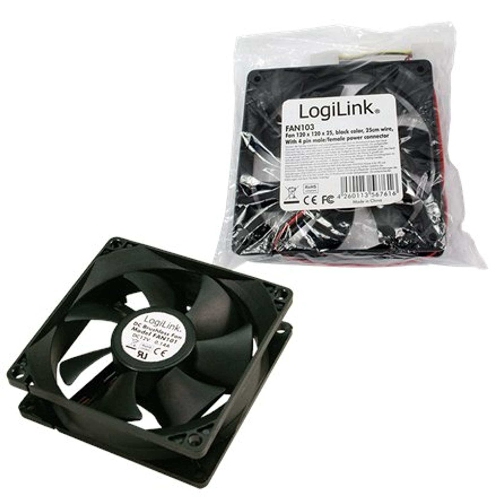 

Logilink FAN103 Wentylator do obudowy