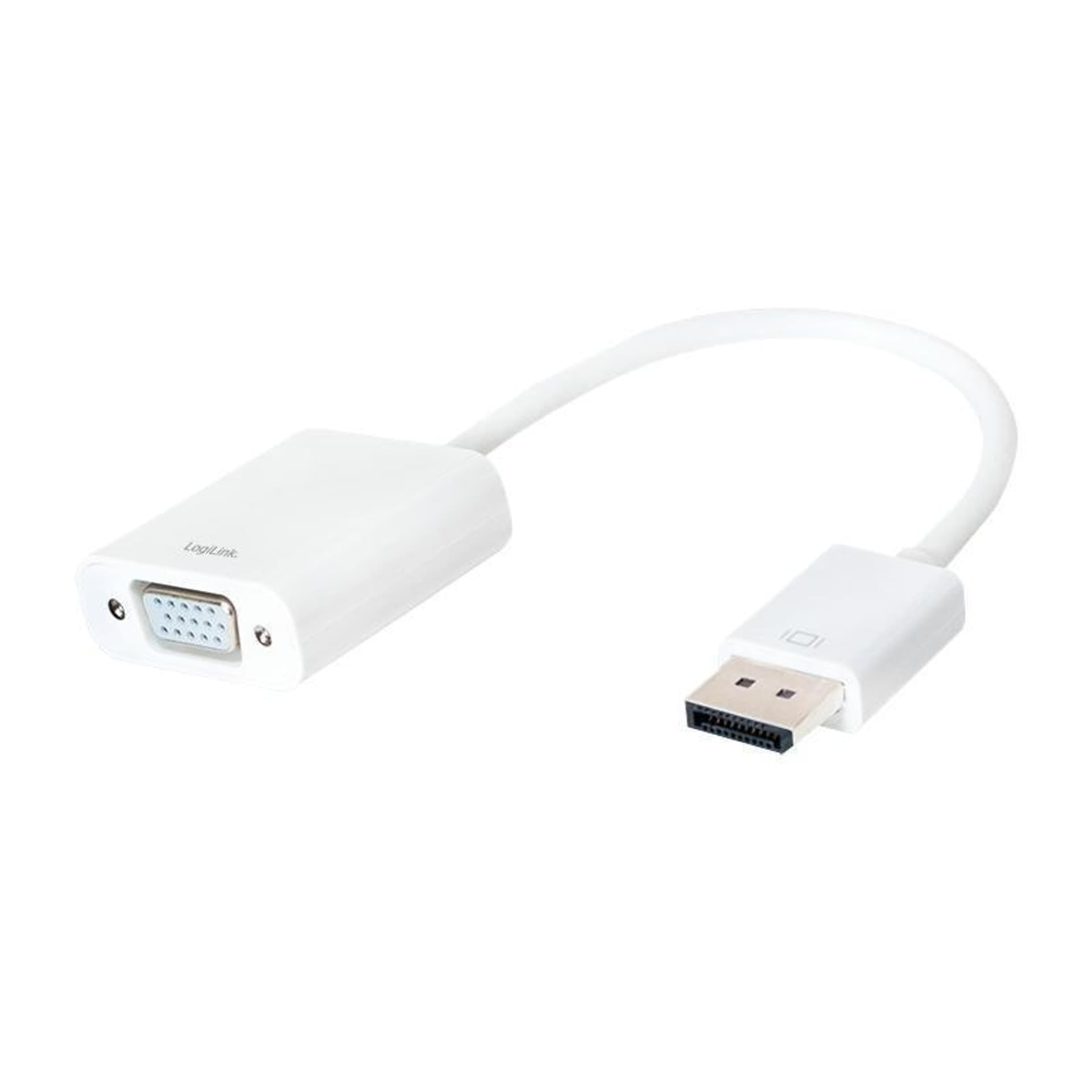 

Logilink Logilink CV0059B, Display Port 1.2 to VGA Active Adapter with 15cm cable : VGA, DisplayPort