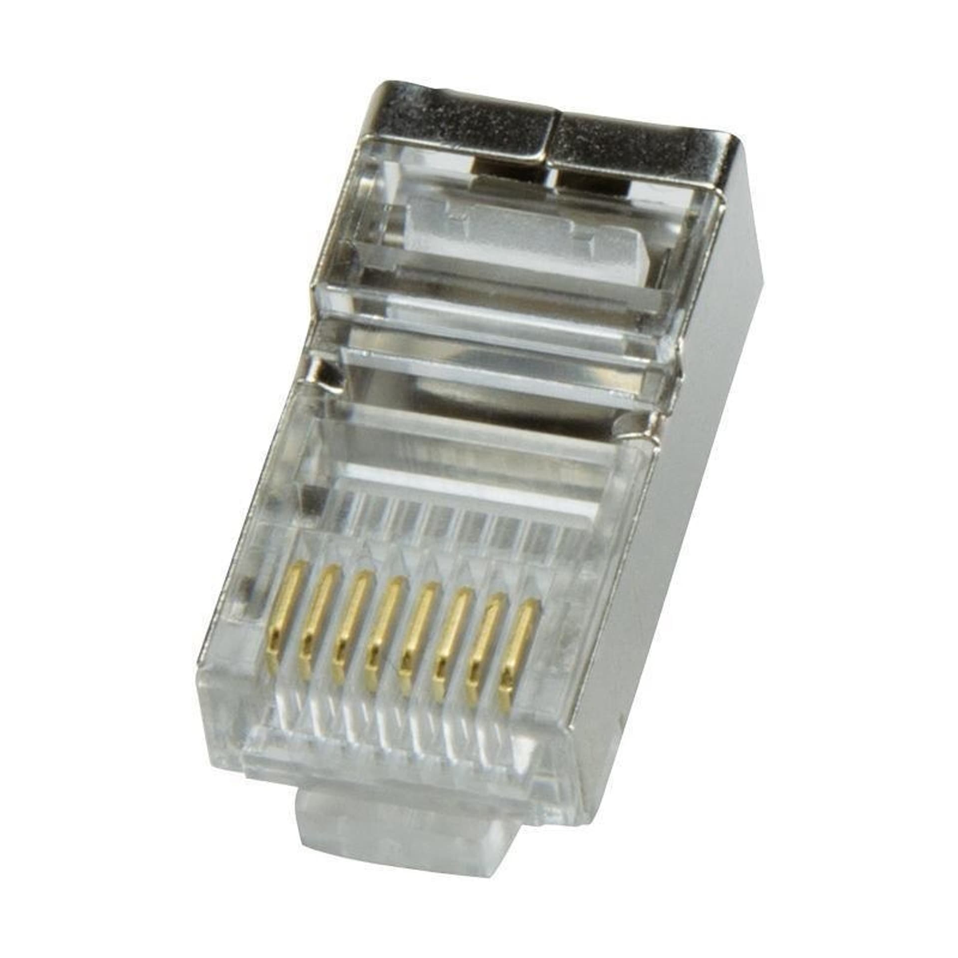 

Logilink MP0003 CAT5e Modular PlugSuitable for 8P8C Round CableConnector shieldedGold-plated contacts