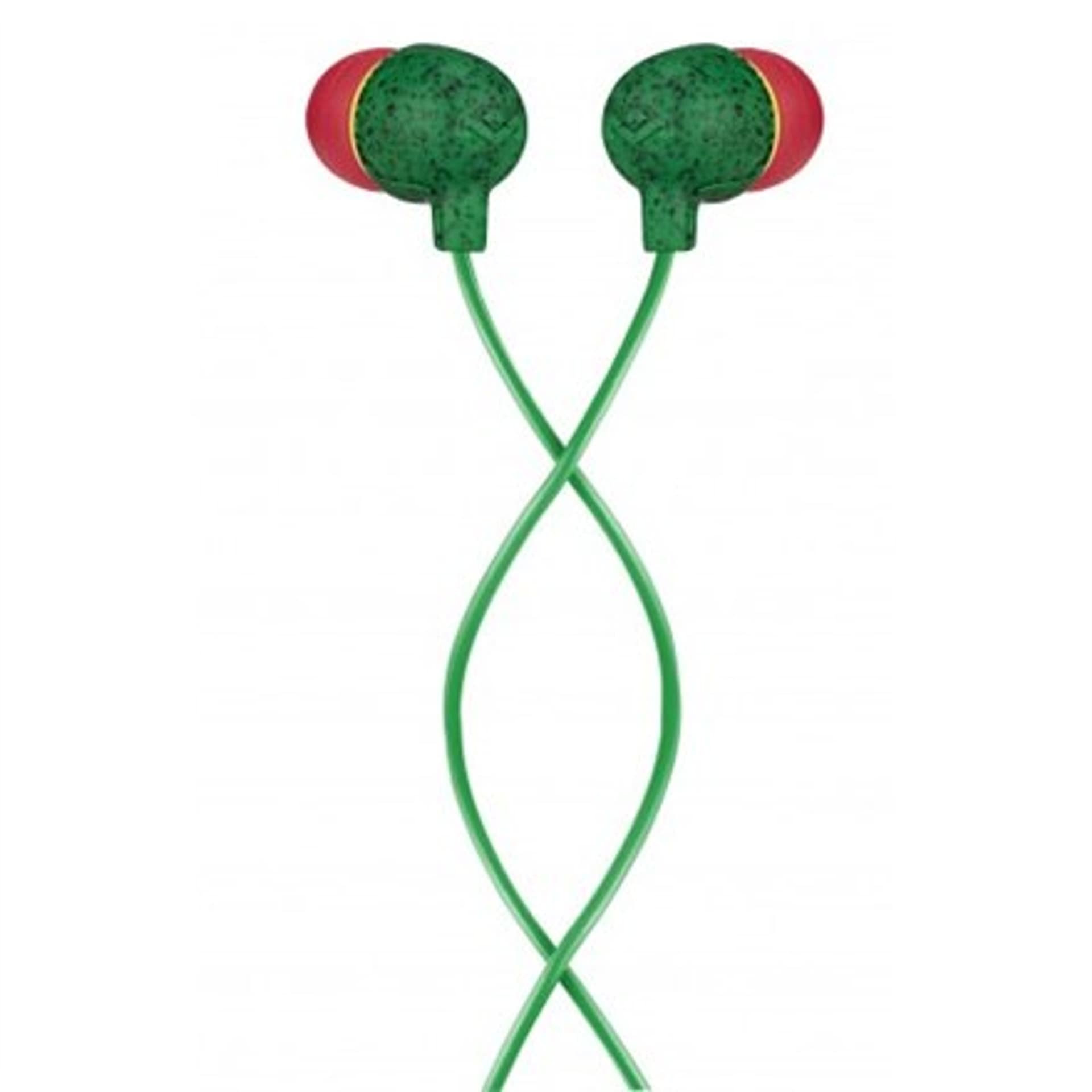 

Marley Little Bird Earbuds, douszne, przewodowe, mikrofon, Rasta