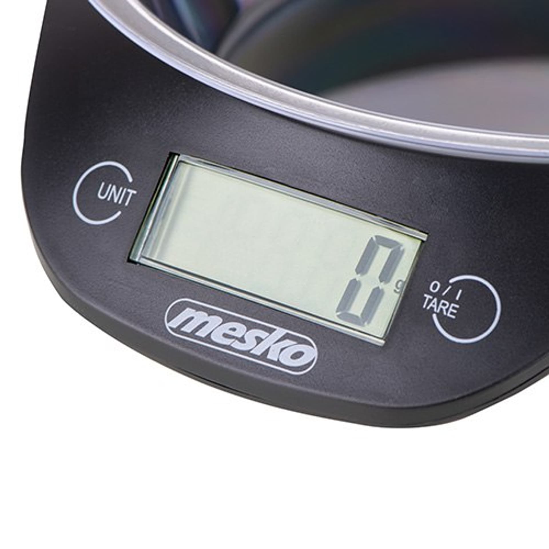

Mesko Kitchen scale with a bowl MS 3164 Maximum weight (capacity) 5 kg, Graduation 1 g, Display type LCD, Black, Capacity) 5 kg/graduation 1 g/display type lcd/blac