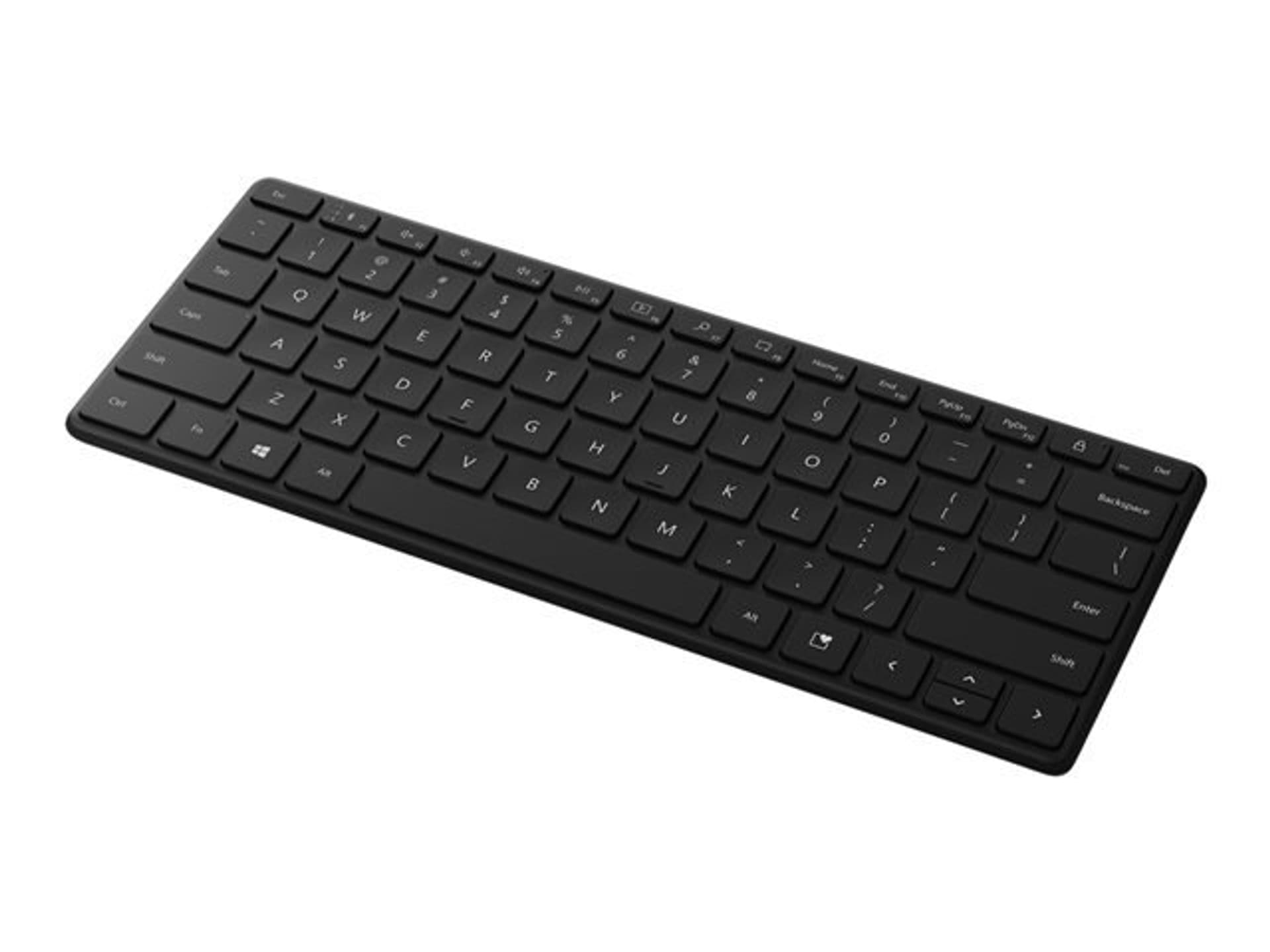 

Microsoft Designer Compact Keyboard Wireless, US, 288 g, połączenie bezprzewodowe, matowa czerń, Bluetooth