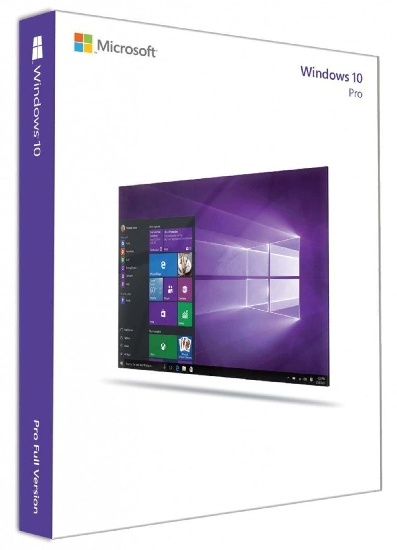 

Microsoft Windows 10 Pro FQC-08929, DVD, OEM, 32-bit/64-bit, angielski.