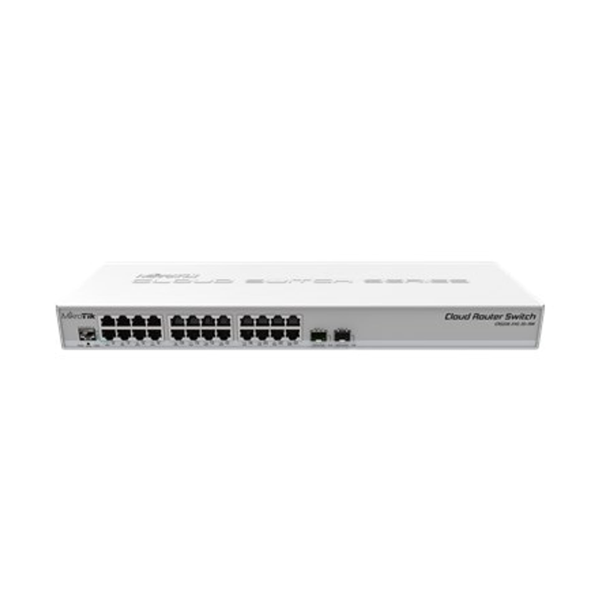 

MikroTik Cloud Router Switch CRS326-24G-2S+RM Managed L3, Rackmountable, 1 Gbps (RJ-45) porty ilość 24, SFP+ porty ilość 2, Rout, Rj-45) porty ilość 24/sfp+ porty ilość 2/rou