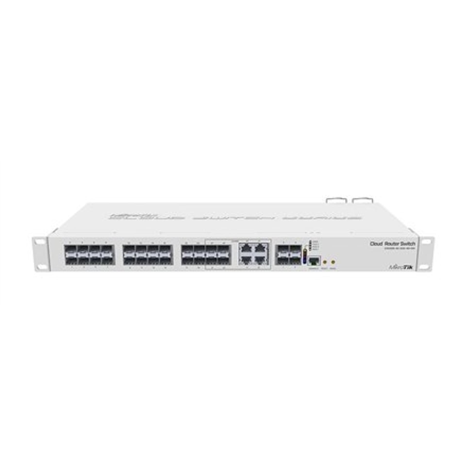 

MikroTik Cloud Router Switch CRS328-4C-20S-4S+RM Ilość portów SFP 20, Możliwość montażu w szafie, 4, Zarządzany L3, 4