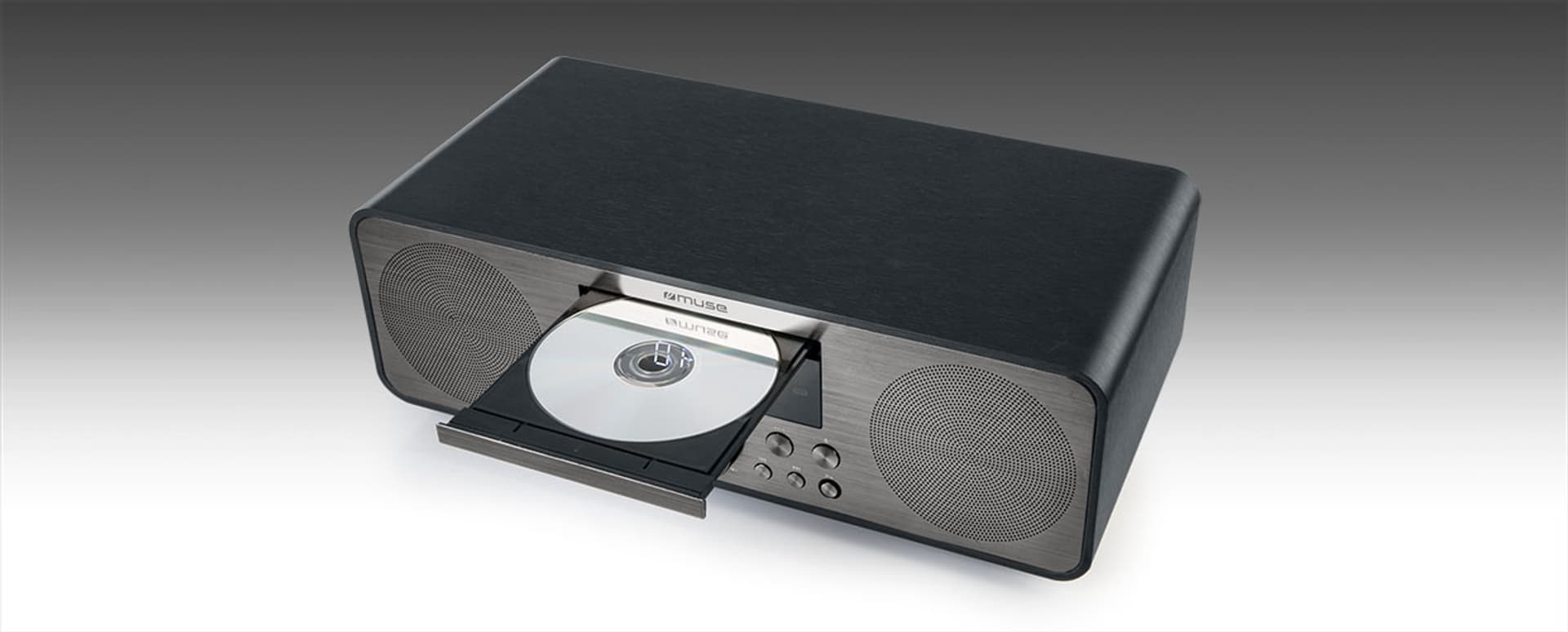 

Muse Bluetooth Micro System M-880 BTC 80 W, Wireless connection, Silver, AUX in, CD player, NFC, Bluetooth