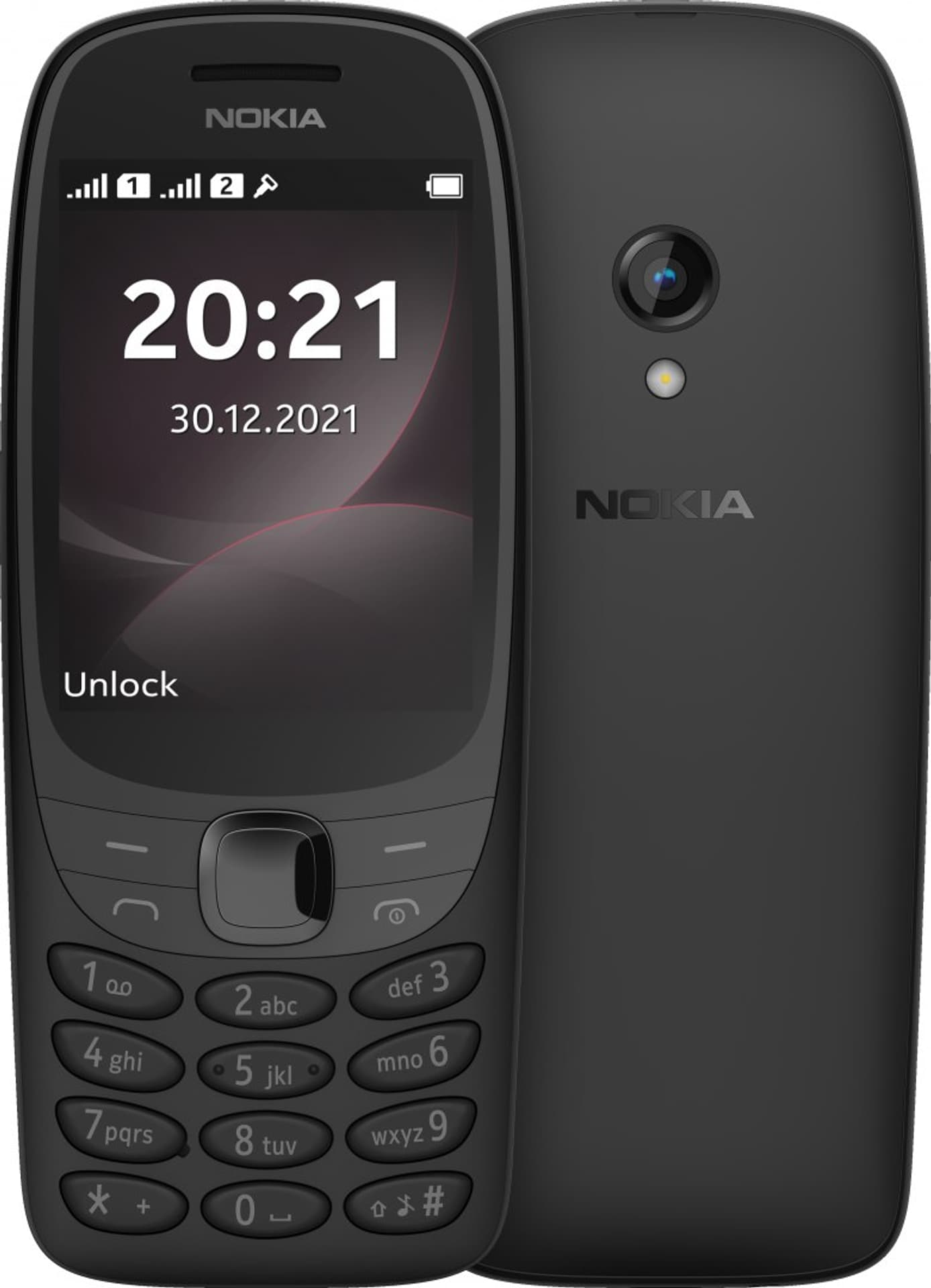 

Nokia 6310 TA-1400 Black, 2.8 ", TFT, 0.016 MB, Dual SIM, Nano Sim, 3G, Bluetooth, 5.0, USB version Micro, Built-in camera, Main
