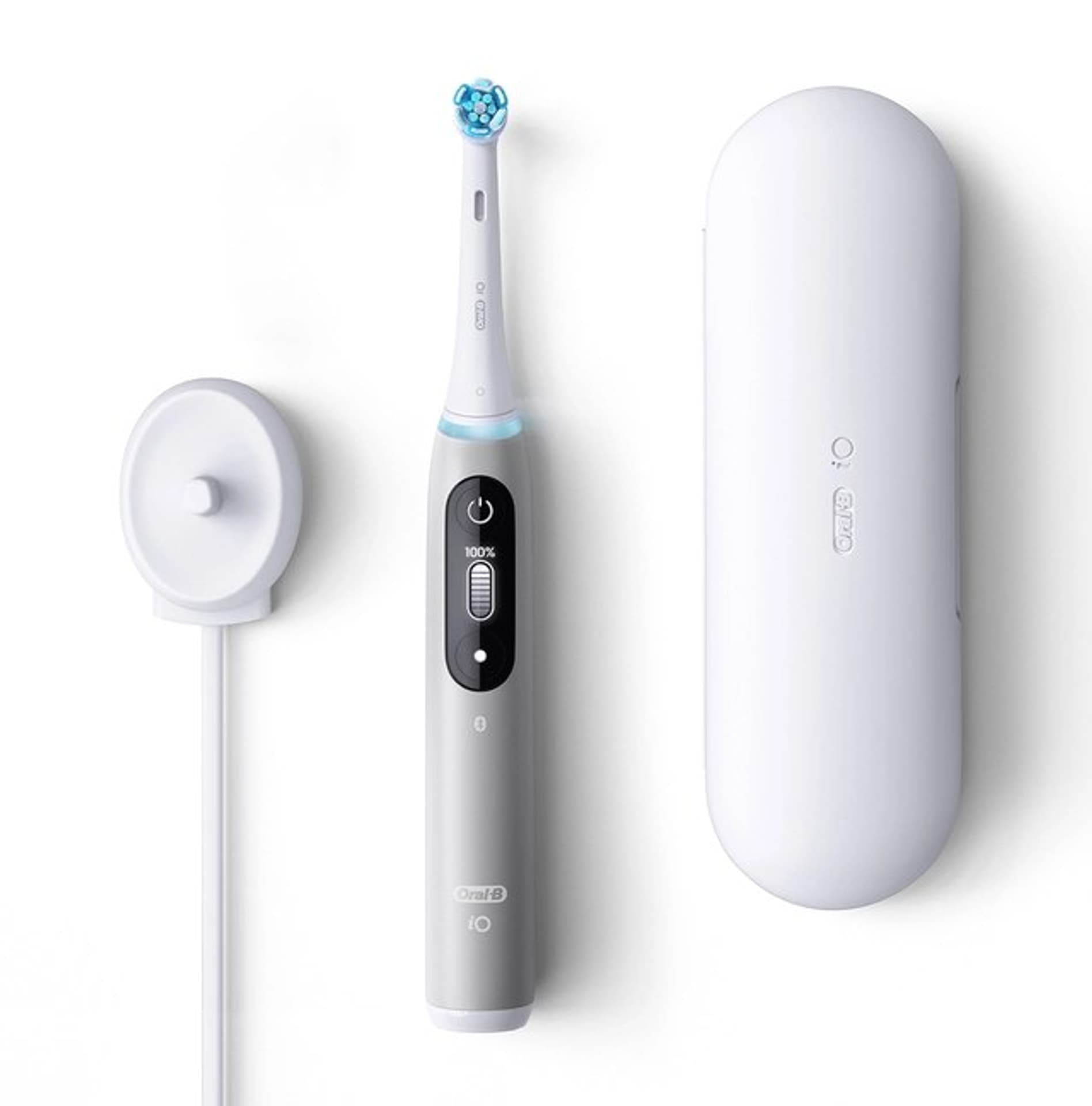 

Oral-B Toothbrush iO Series 6 Rechargeable, For adults, Number of brush heads included 1, Number of teeth brushing modes 5, Grey