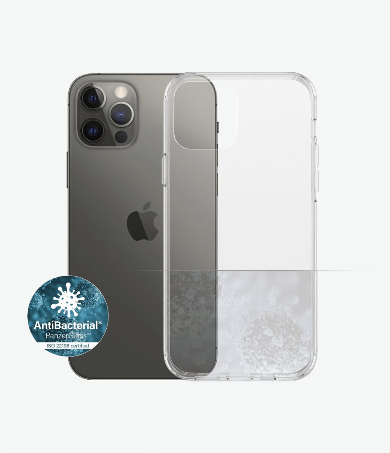 

PanzerGlass Clear Case, Apple, For iPhone 12/12 Pro, TPU, Clear