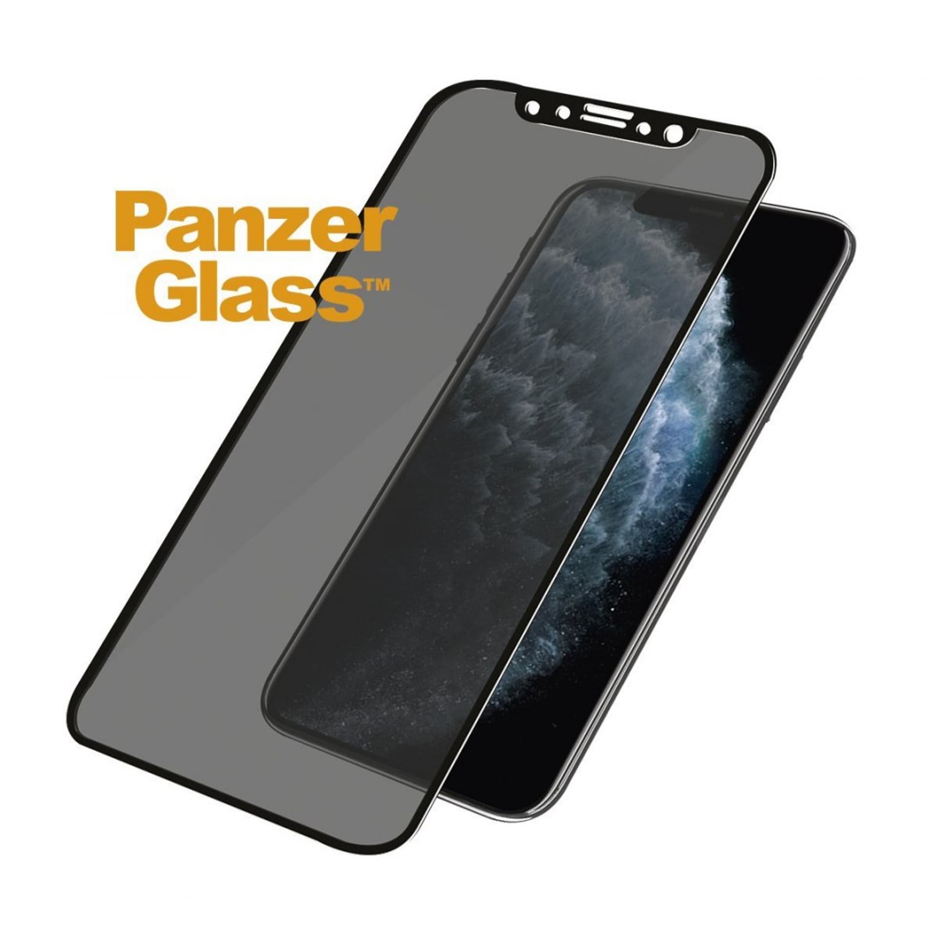 

PanzerGlass P2664 Apple, iPhone X/Xs/11 Pro, Tempered glass, Black, Case friendly with Privacy filter