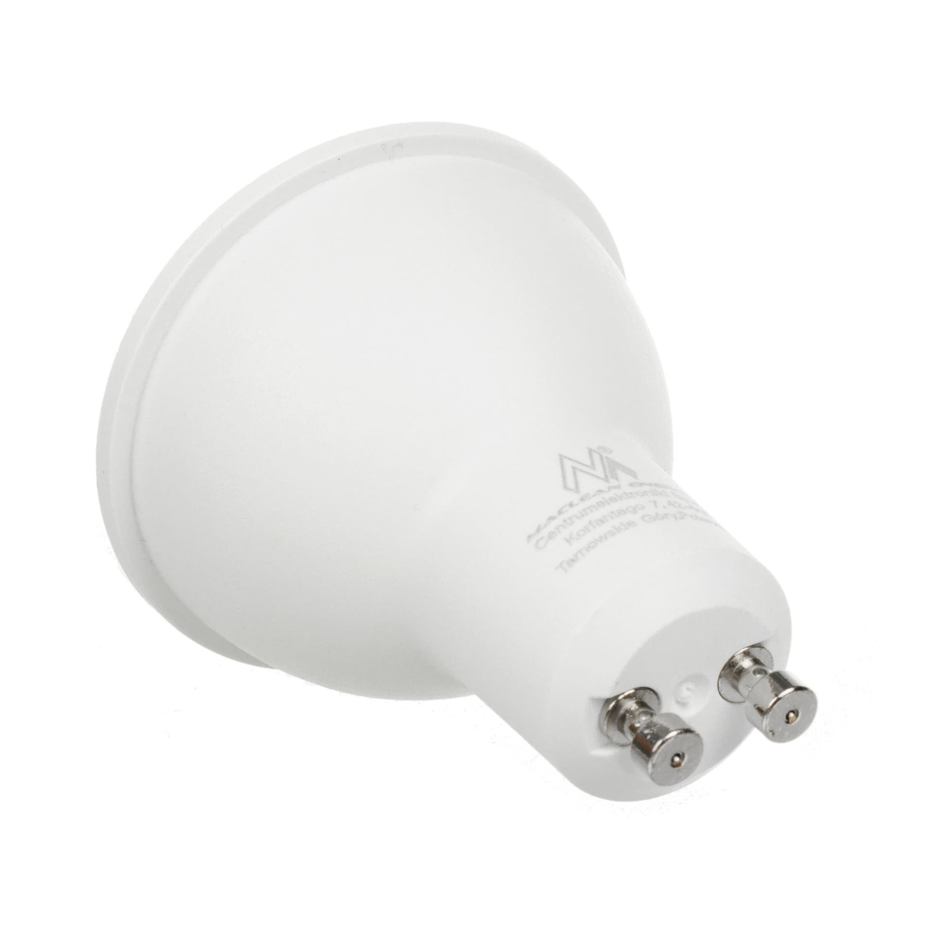 

Żarówka LED Maclean, GU10, 7W, 220-240V~, 50/60Hz, barwa neutralna biała, 4000K, 560 lumenów, MCE437 NW