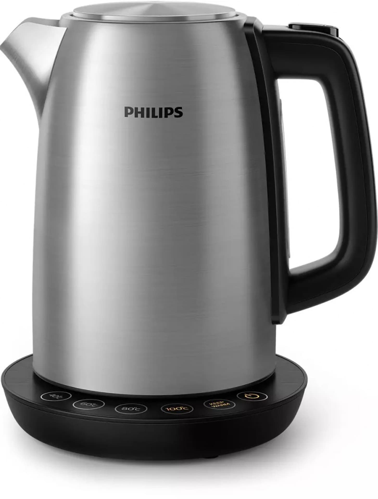 

Czajnik Philips HD9359/90 elektryczny, 2200 W, 1,7 l, stal nierdzewna/plastik, podstawa obrotowa 360°, szary