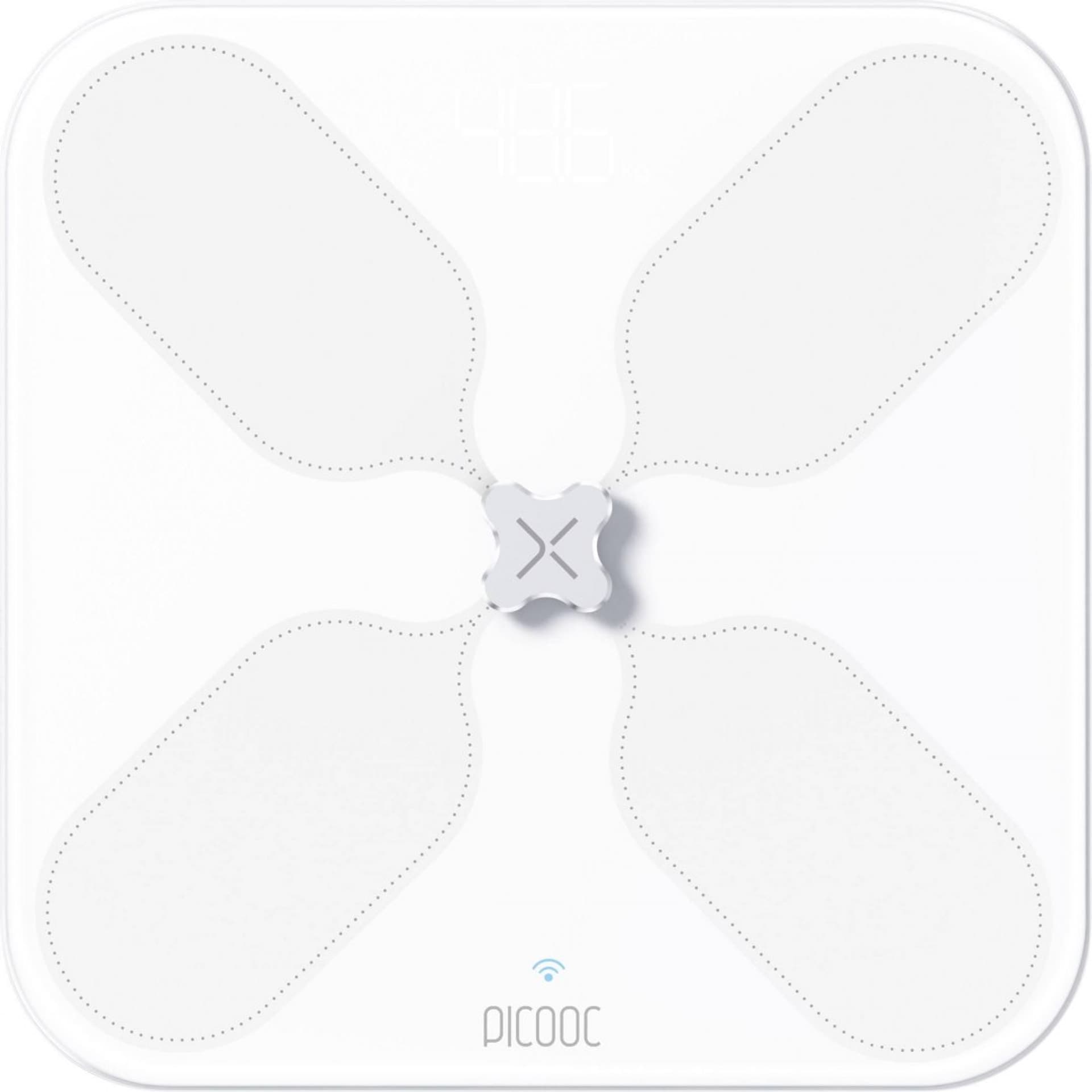 

PICOOC Digital Smart scales S3 V2 Maximum weight (capacity) 150 kg, Body Mass Index (BMI) measuring, White, Memory function, Bmi) measuring/white/memory functio