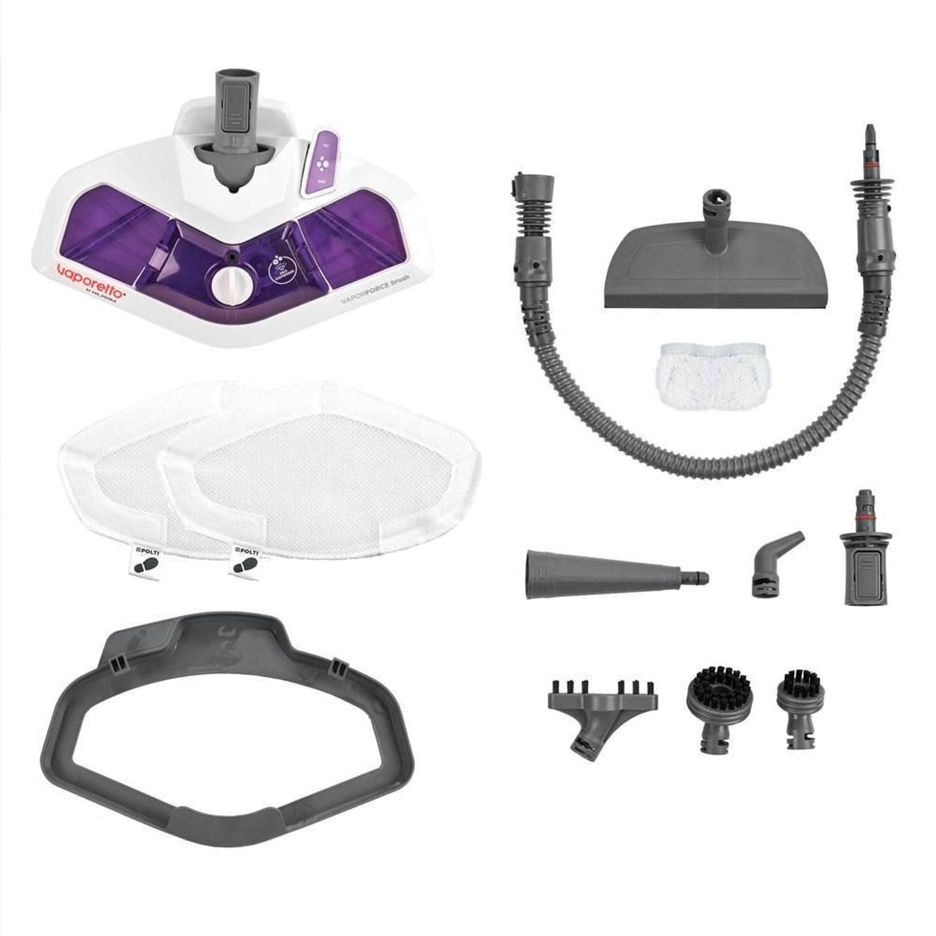 

Polti Steam mop PTEU0274 Vaporetto SV440_Double Power 1500 W, Water tank capacity 0.3 L, White
