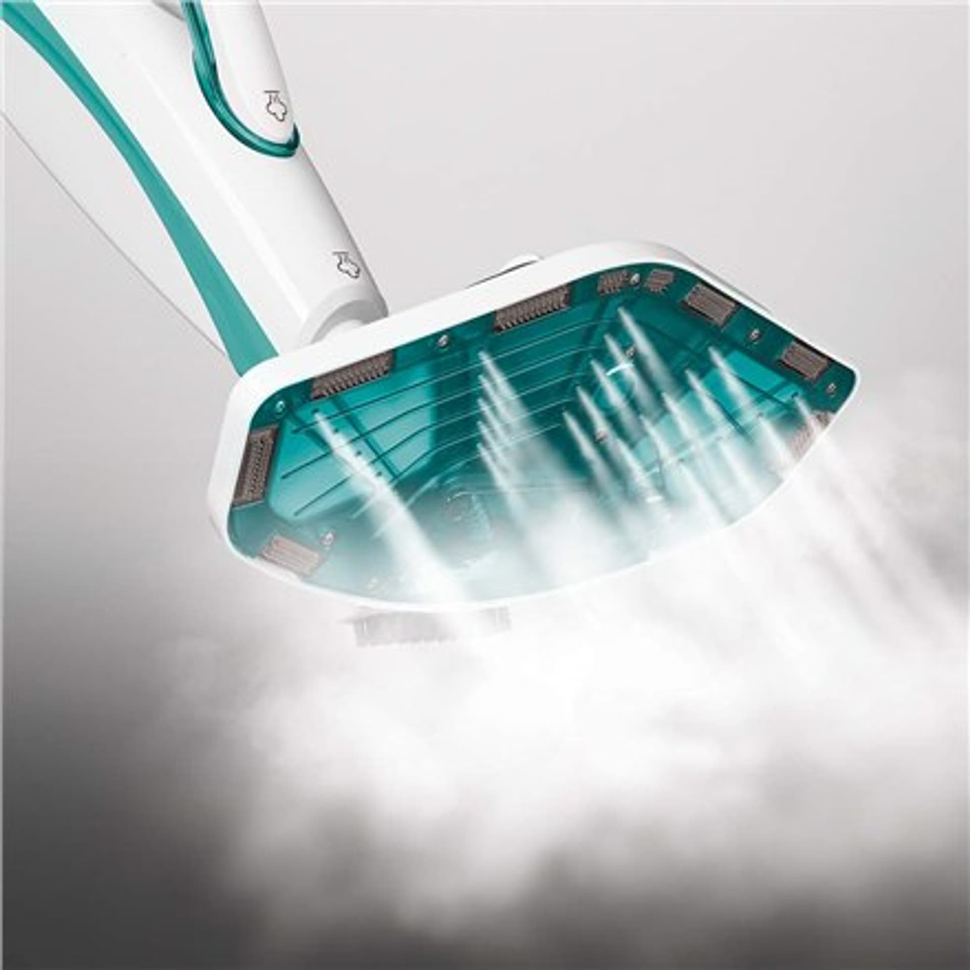 

Polti Mop parowy PTEU0282 Vaporetto SV450_Double Moc 1500 W, Pojemność zbiornika na wodę 0,3 L, Biały
