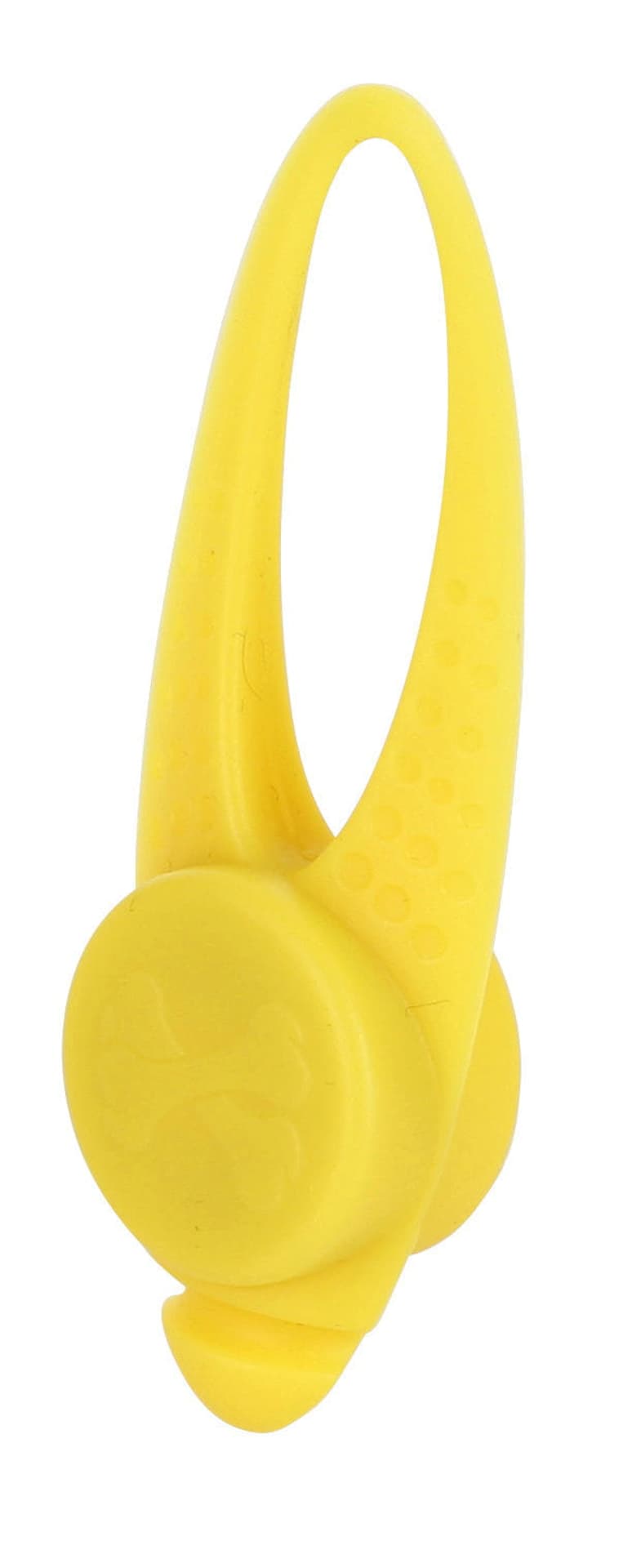 

KERBL Silikonowy odblask bezpieczeństwa do smyczy LED, żółty 8cm [80260]