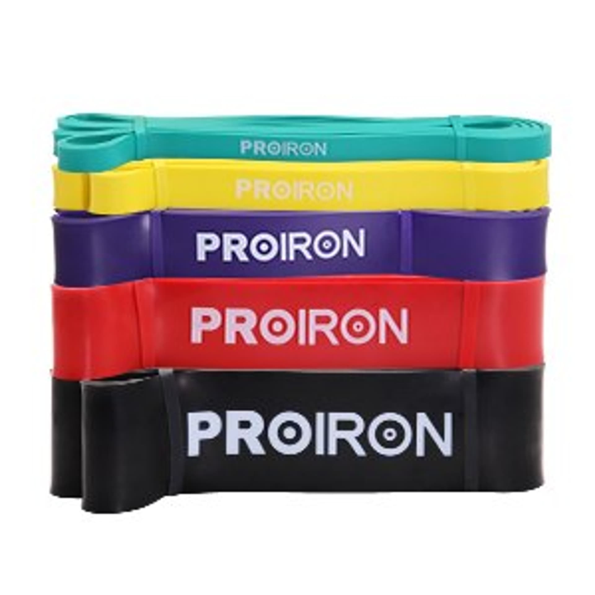 

PROIRON Assisted Pull up Band Exercise Band, 208 x 6,4 x 0,45 cm, Poziom oporu: Najsilniejszy (36-67 kg), Czarny, 100% Naturalny, 36-67 kg)/czarny/100% naturaln