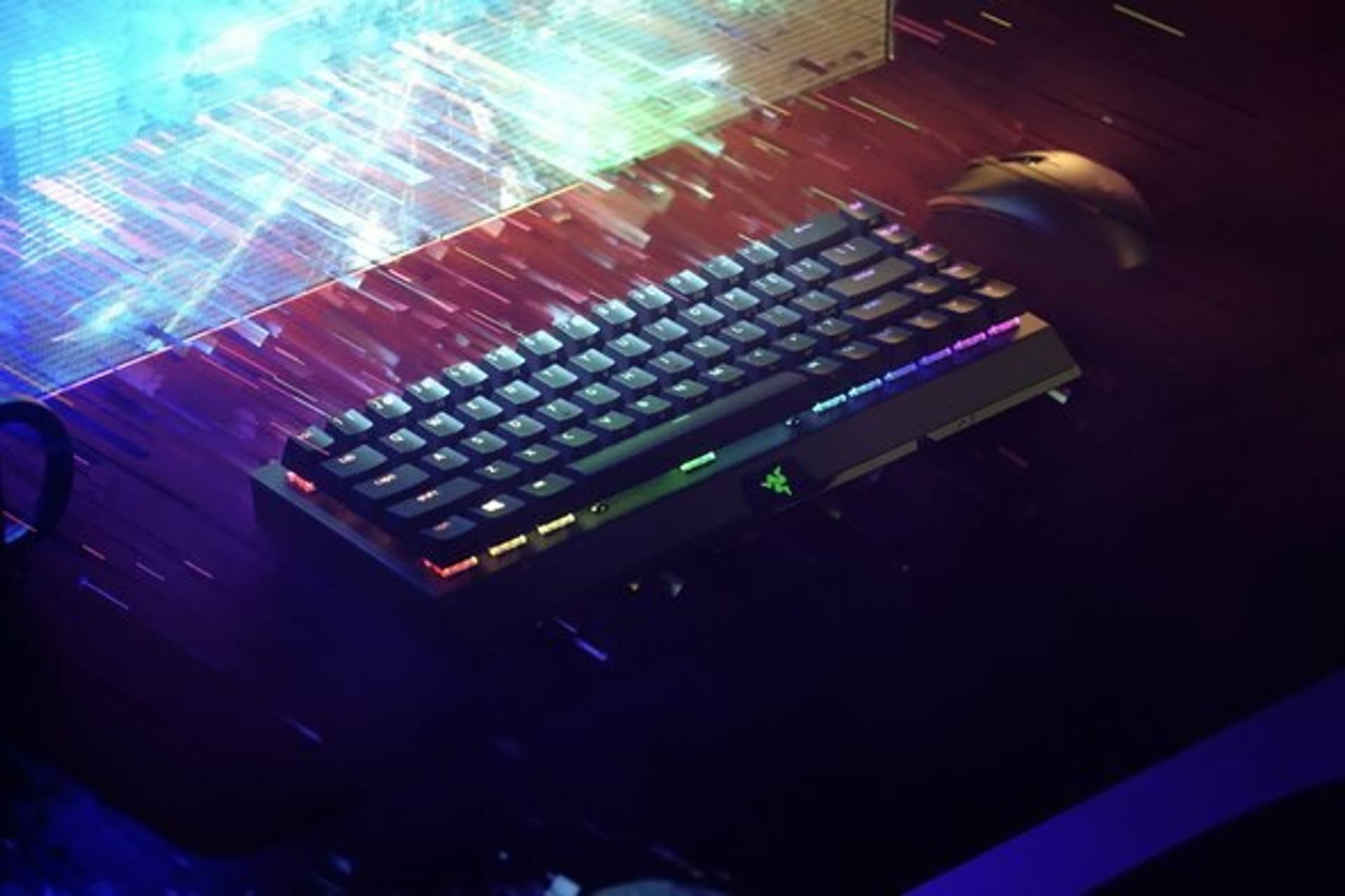 

Razer BlackWidow V3 Mini HyperSpeed Mechanical Gaming Keyboard, RGB LED light, NORD, Wireless, Black, Yellow Switch