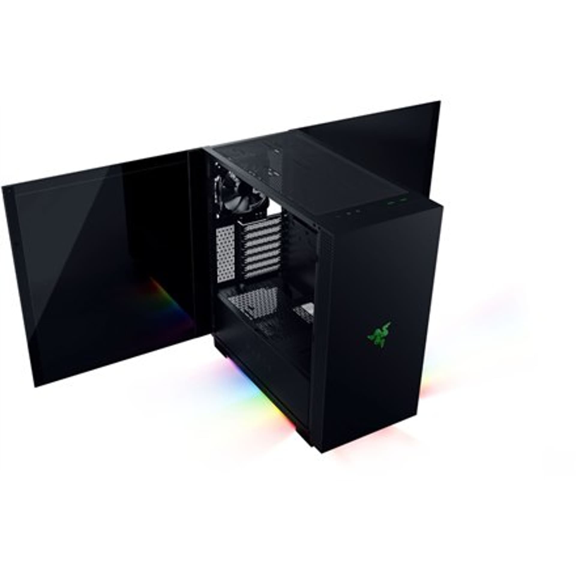 

Razer Gaming Chassis Tomahawk ATX with Razer Chroma RGB Side window, Black, Mid-Tower, E-ATX; ATX; Micro-ATX; Mini-ITX