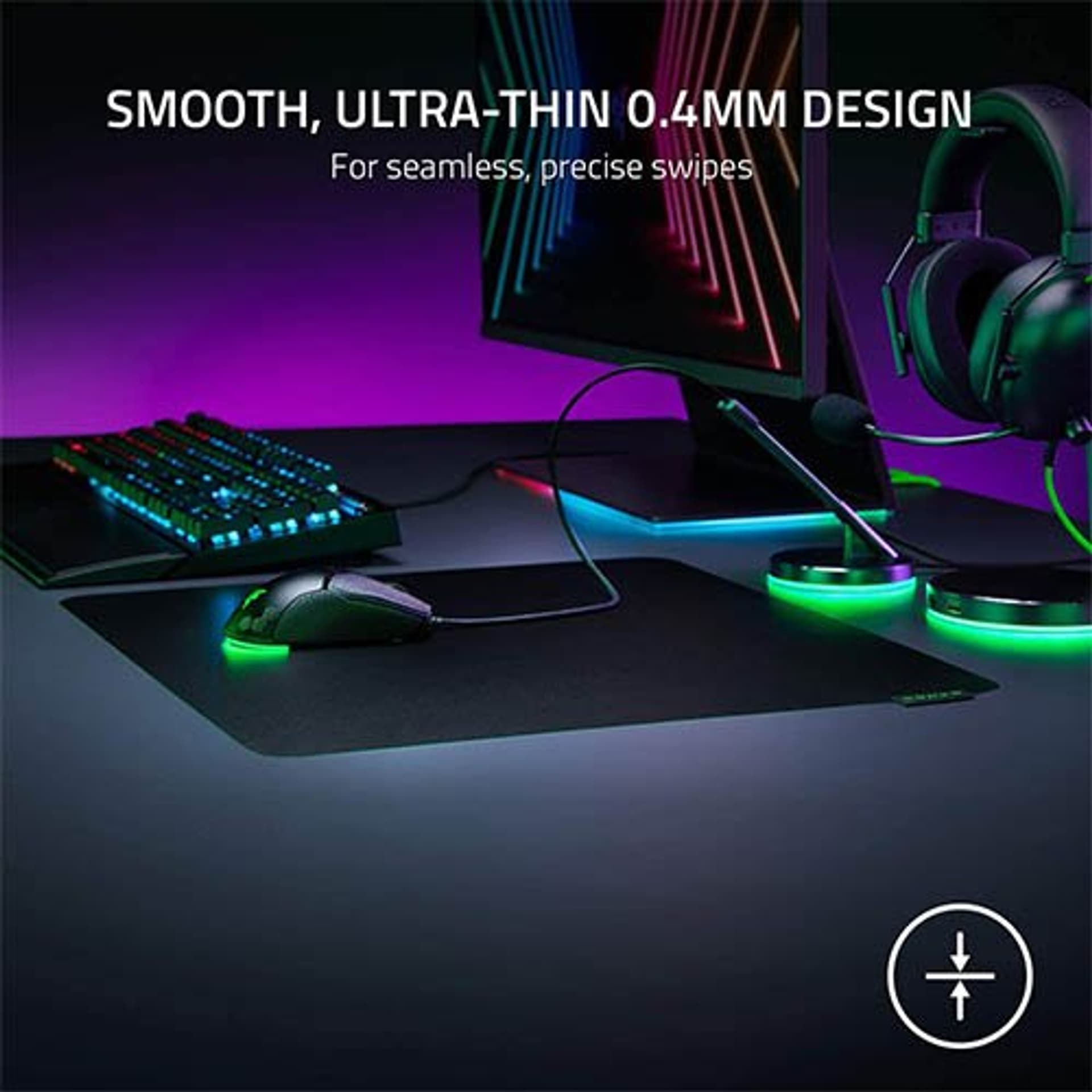 

Razer Gaming Mouse Mat, Sphex V3, Black