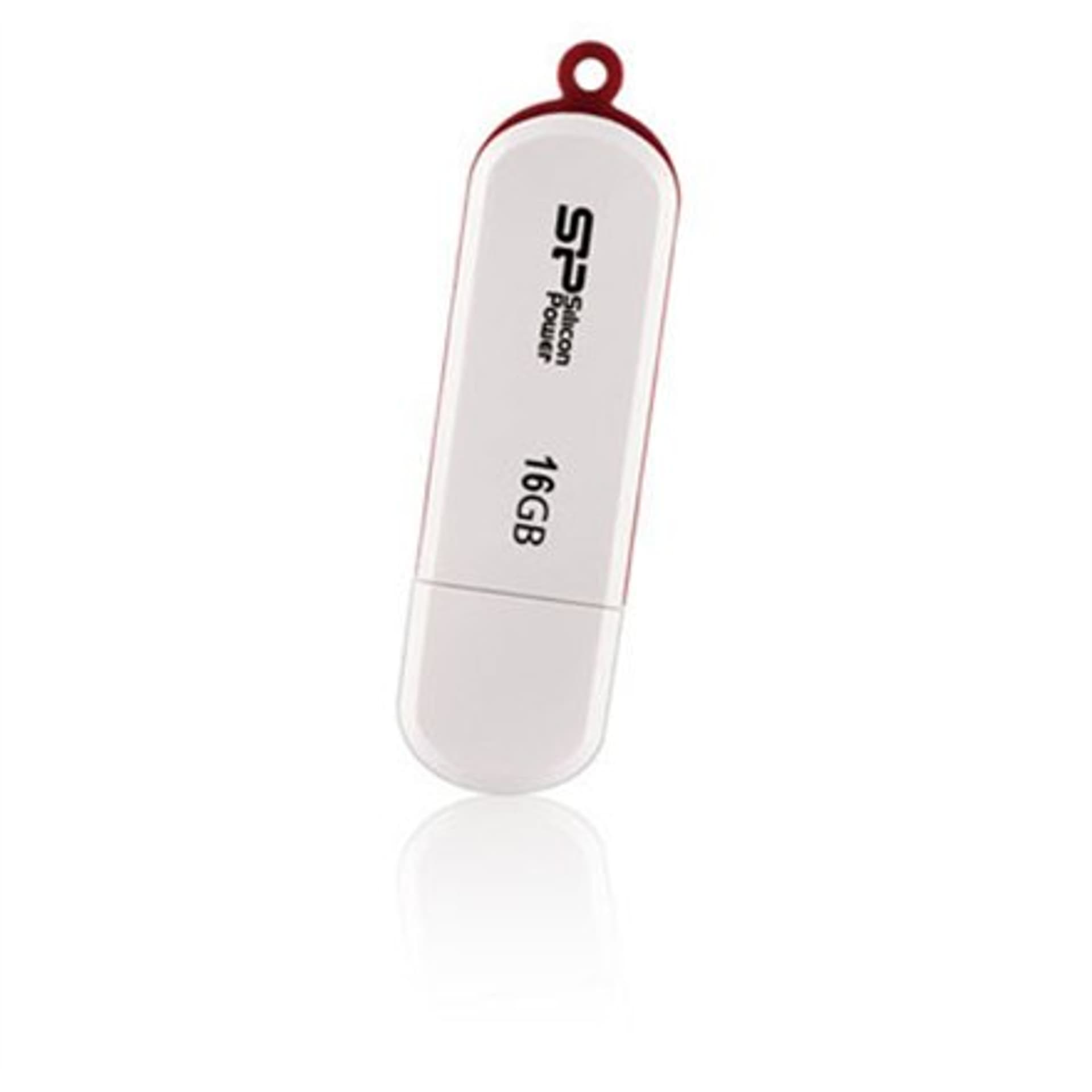 

Silicon Power 16GB Luxmini 320 16 GB, USB 2.0, biały