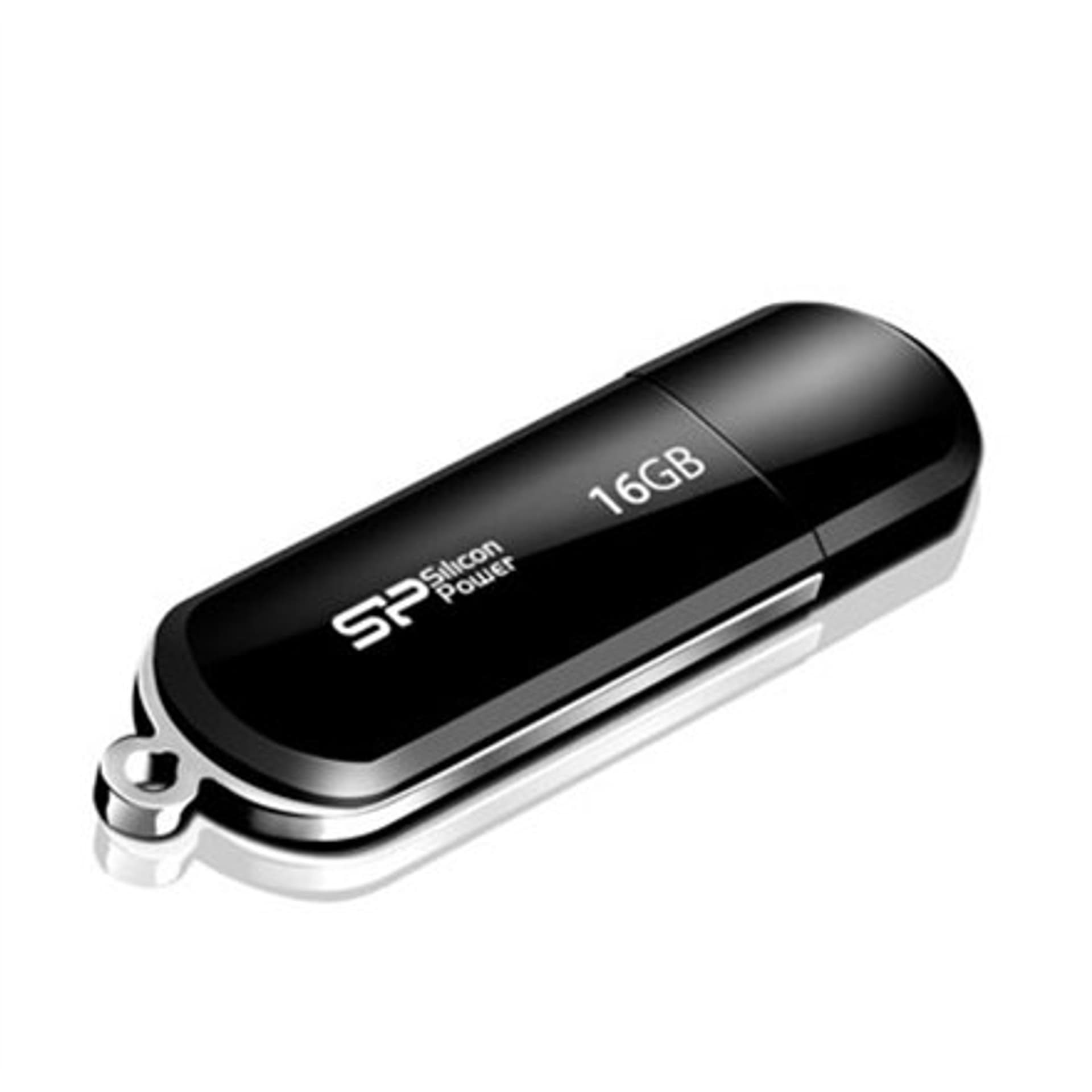 

Silicon Power 16GB LuxMini 322 16 GB, USB 2.0, czarny