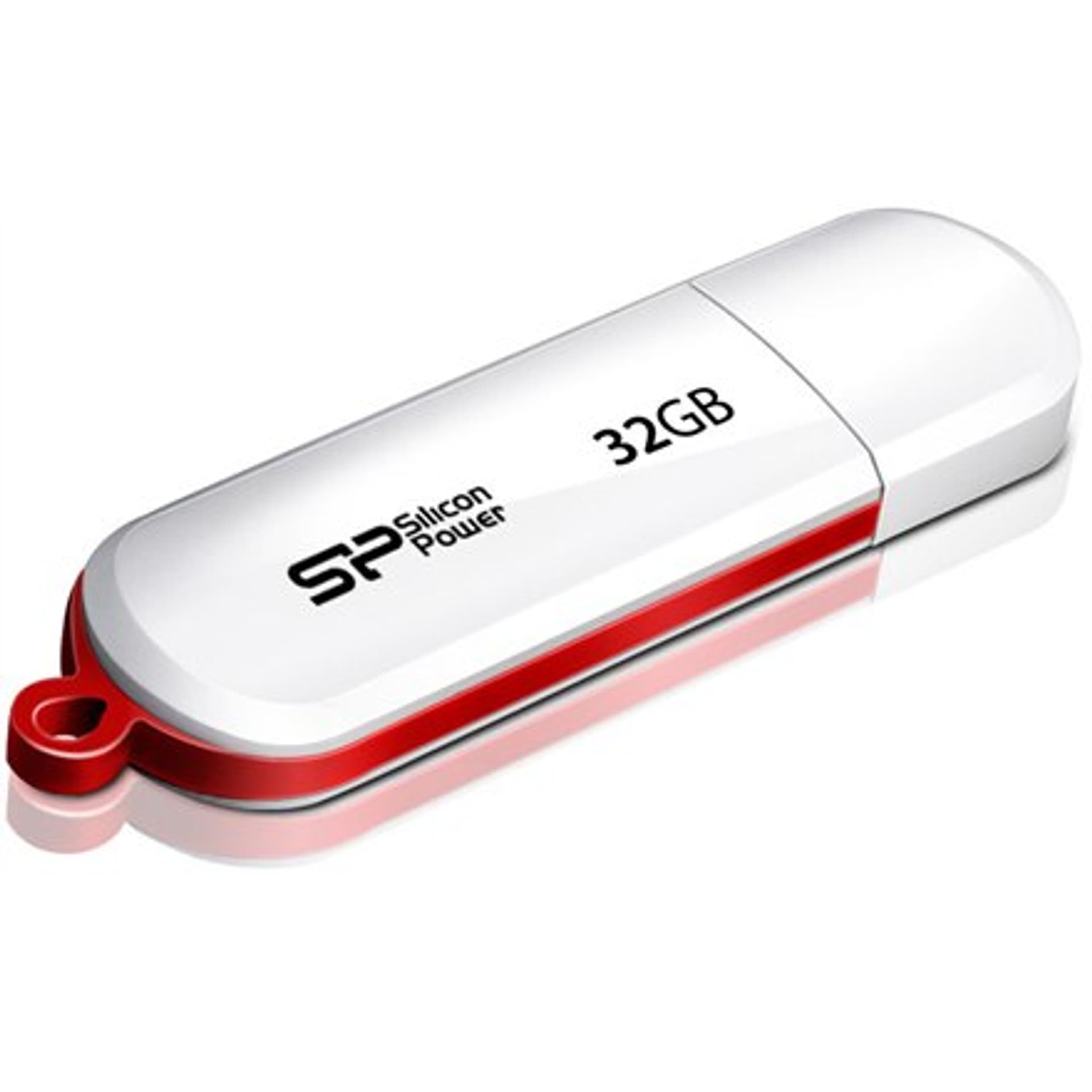 

Silicon Power LuxMini 320 32 GB, USB 2.0, biały