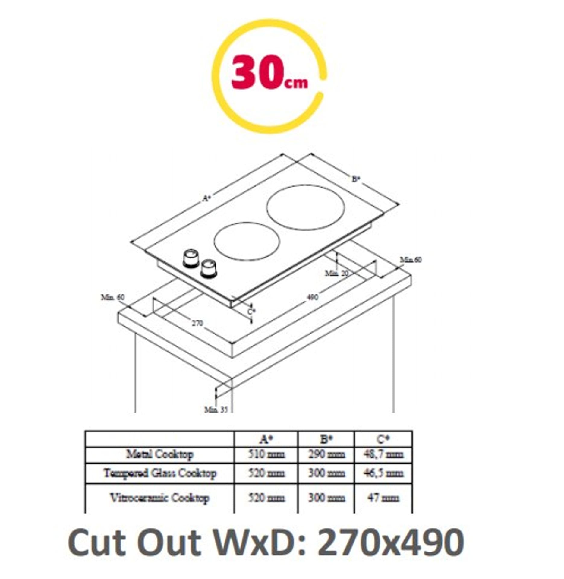 

Simfer Hob H3.020.DEISP Induction, Number of burners/cooking zones 2, Touch control, Timer, Black