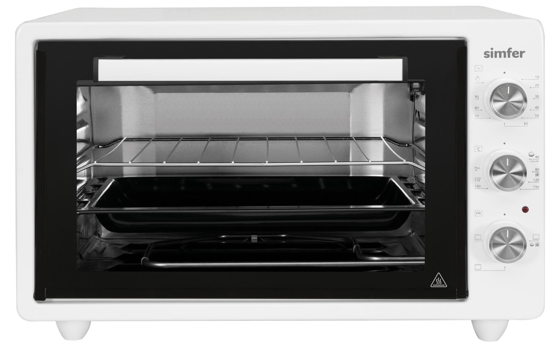 

Simfer Midi Oven M4531.R02N0.WW5 36.6 L, Electric, Mechanical, White, With fan