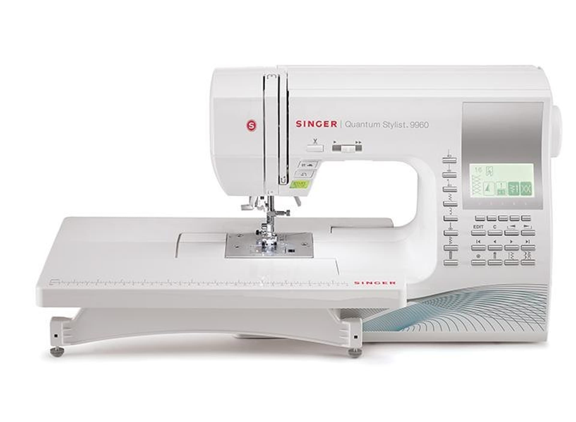 

Singer Sewing Machine Quantum Stylist 9960 Number of stitches 600, Number of buttonholes 13, White