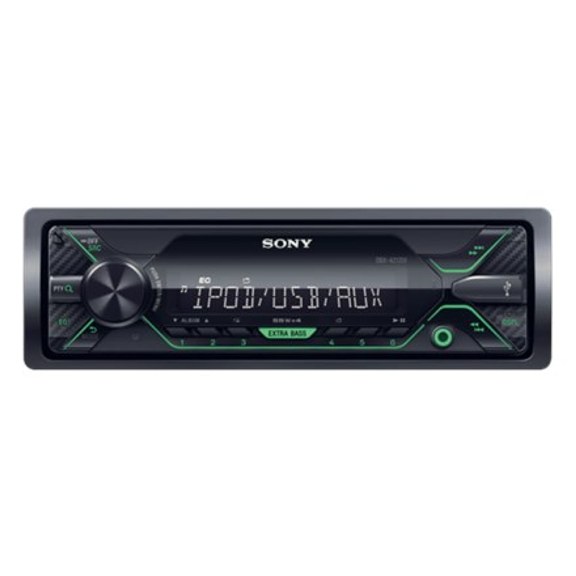 

Cyfrowy odbiornik multimedialny Sony DSXA212UI z USB Balck