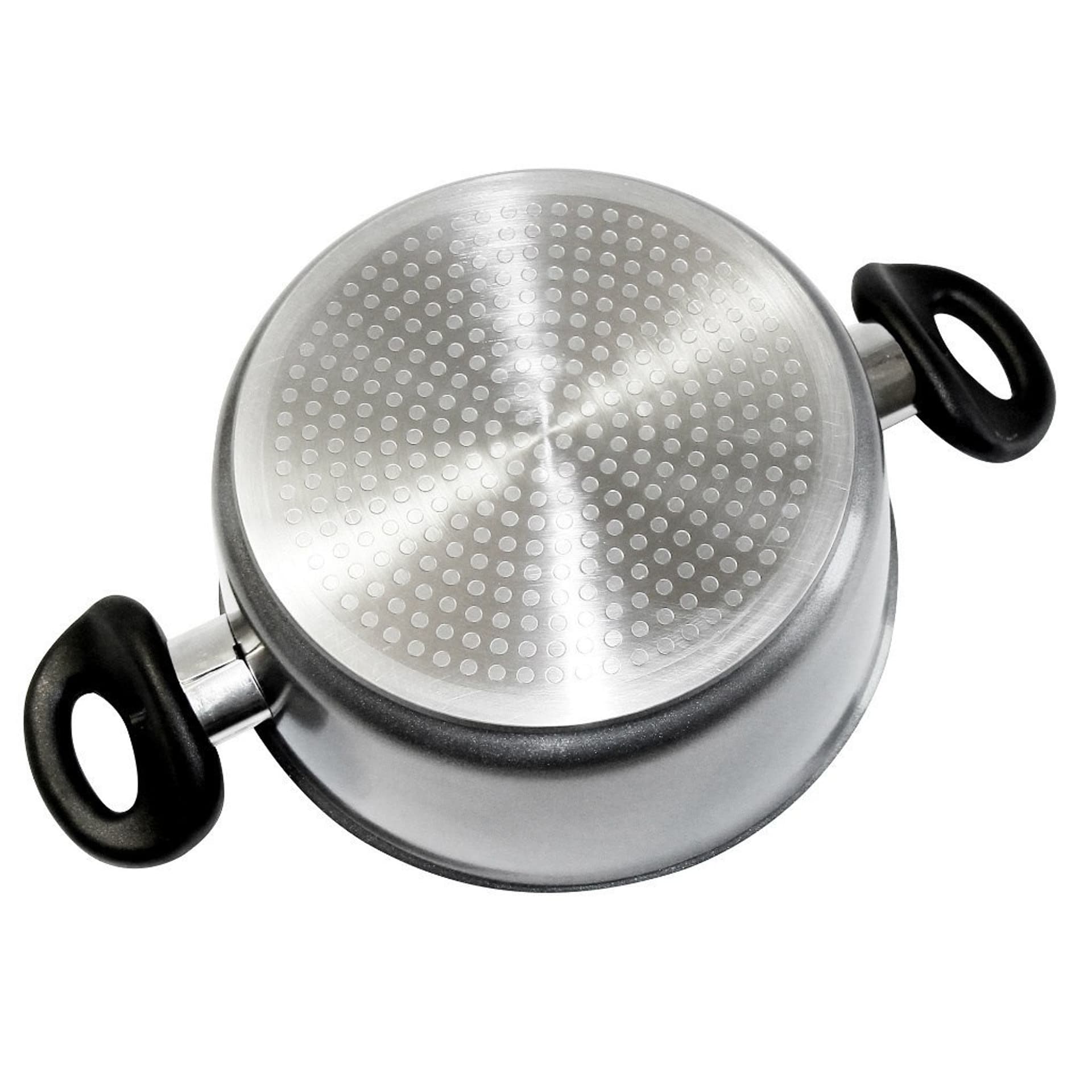

Stoneline Ceramic Cookware Set of 14 15710 3 patelnie; 3 garnki; 3 pokrywki, Black, Lid included