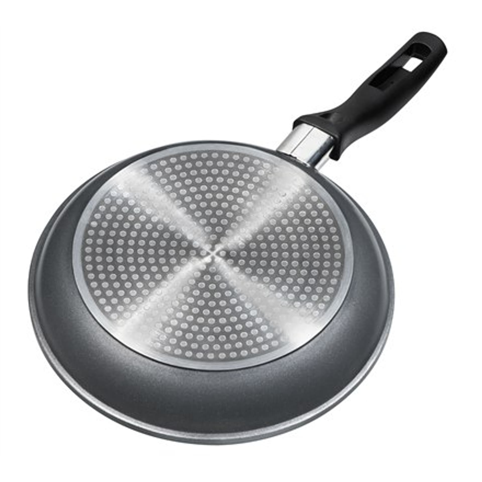 

Stoneline Pan 6841 Frying, Średnica 24 cm, Nadaje się do płyty indukcyjnej, Stały uchwyt, Antracyt
