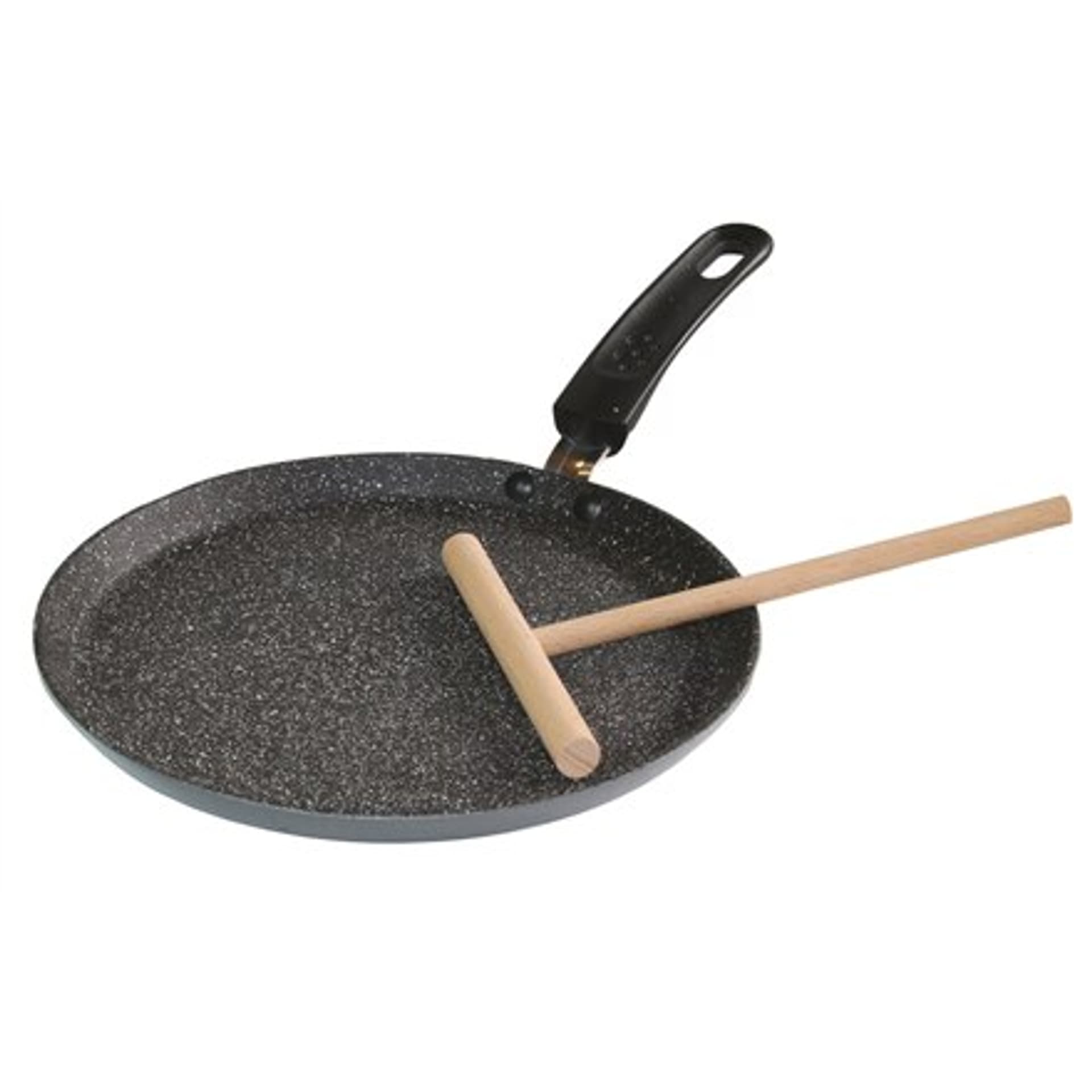 

Stoneline Pan 9195 Crepe, średnica 24 cm, nadaje się do płyty indukcyjnej, stały uchwyt, antracyt