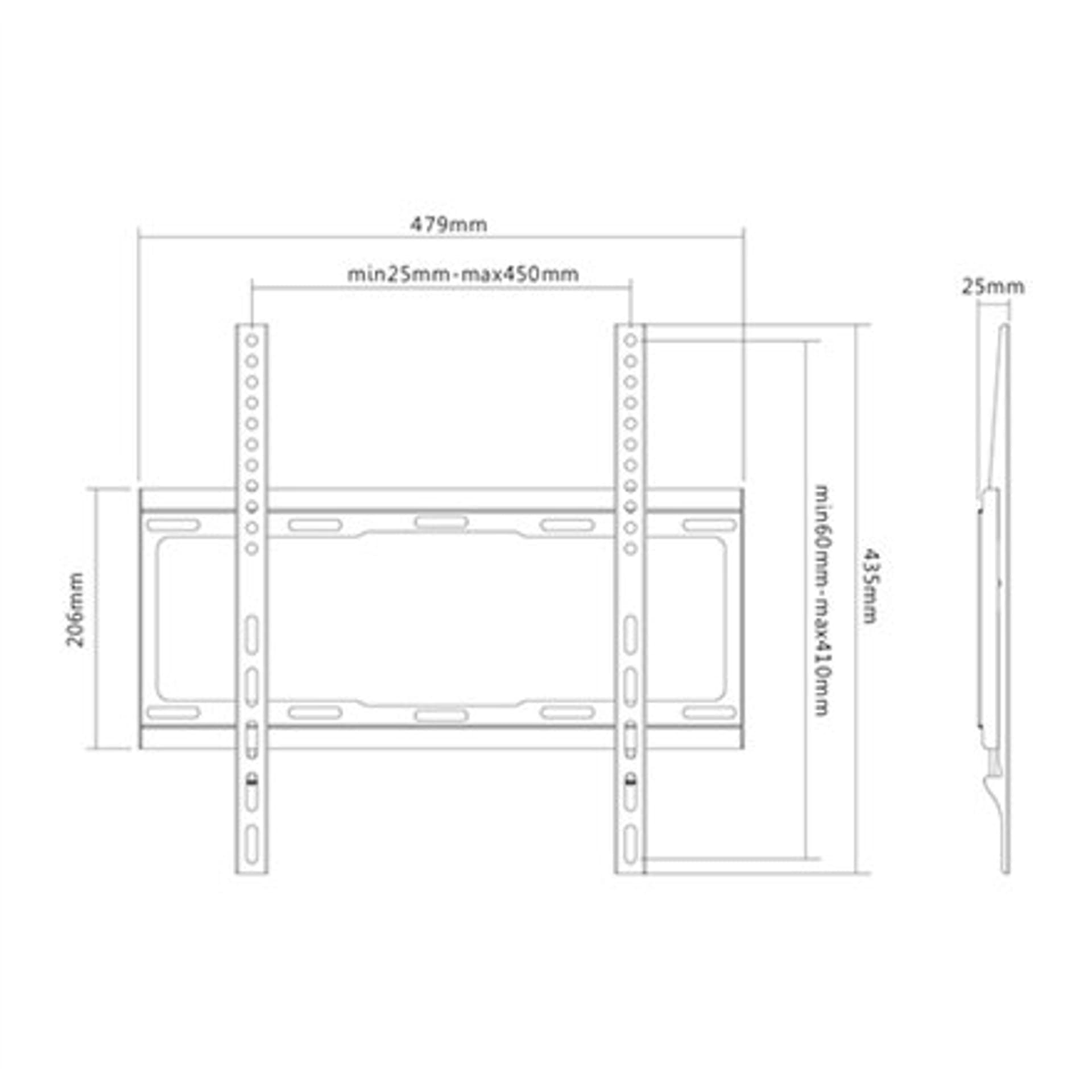 

Sunne Wall mount, 32-55-EF, 32-55 ", Fixed, Maximum weight (capacity) 40 kg, Black, Capacity) 40 kg/blac
