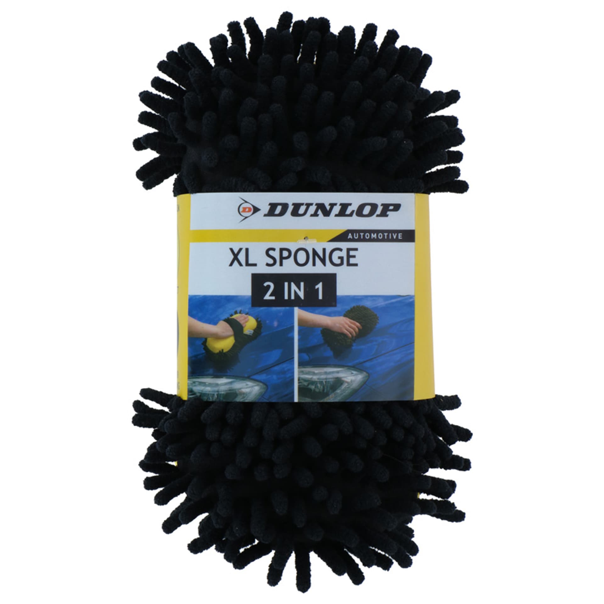 

Dunlop - Dwustronna gąbka do mycia samochodu 2w1 z mikrofibry