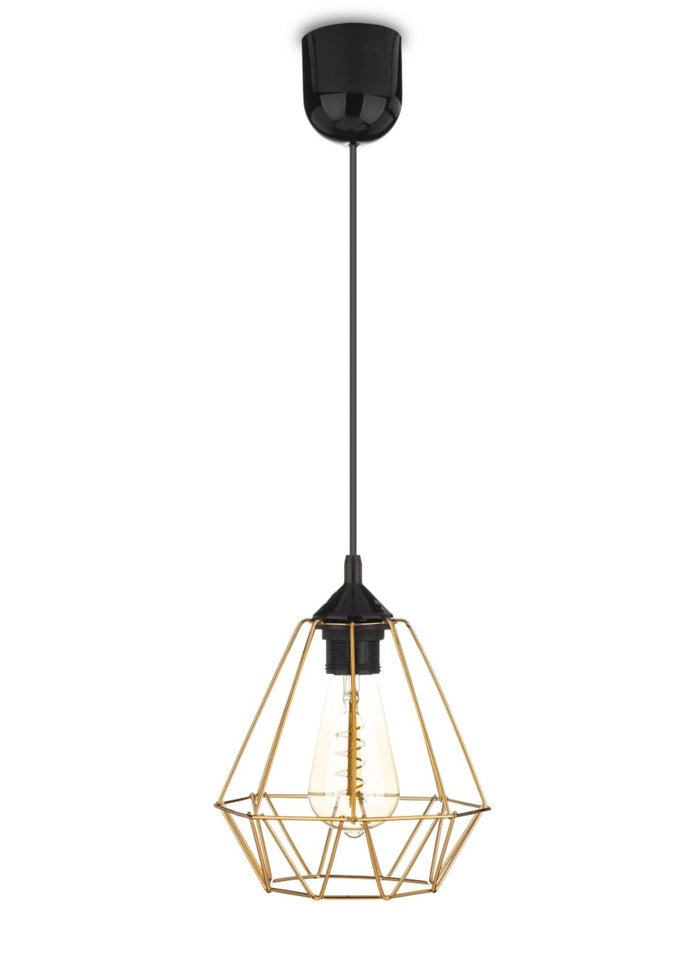 

Lampa wisząca Paris Diamond 19 cm miedź