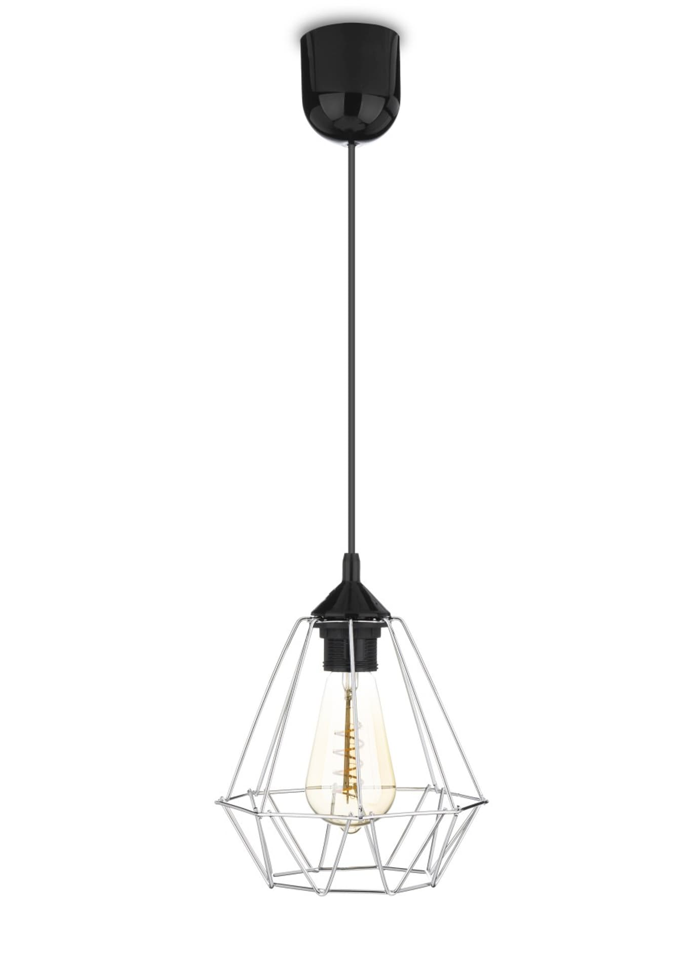 

Lampa wisząca Paris Diamond 19 cm srebro