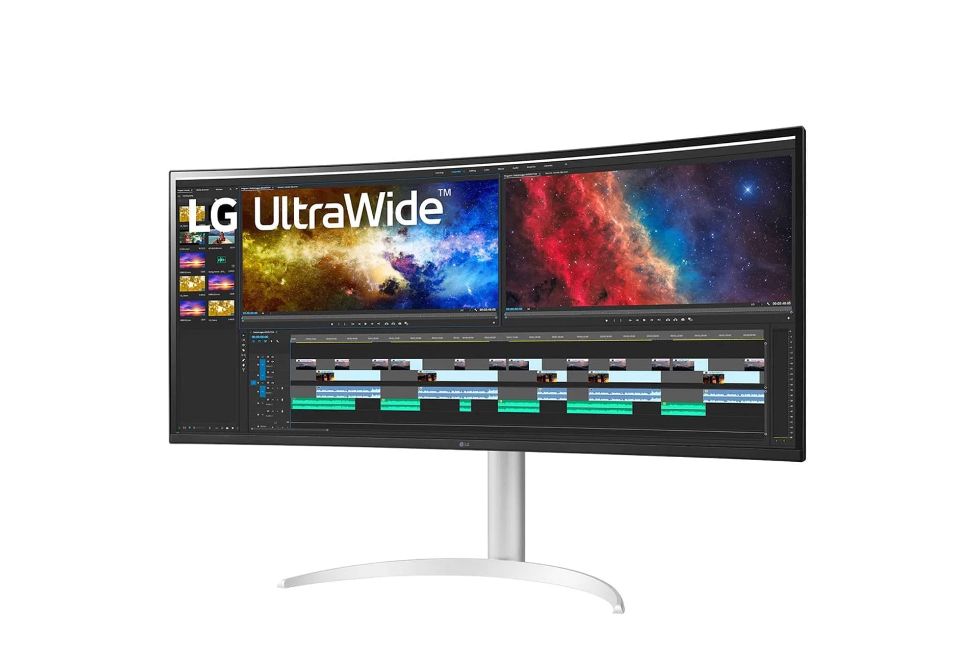 

LG Ultrawide Monitor 38WP85C-W 38 ", IPS, QHD, 3840 x 1600, 21:9, 5 ms, 240 cd/m², 60 Hz