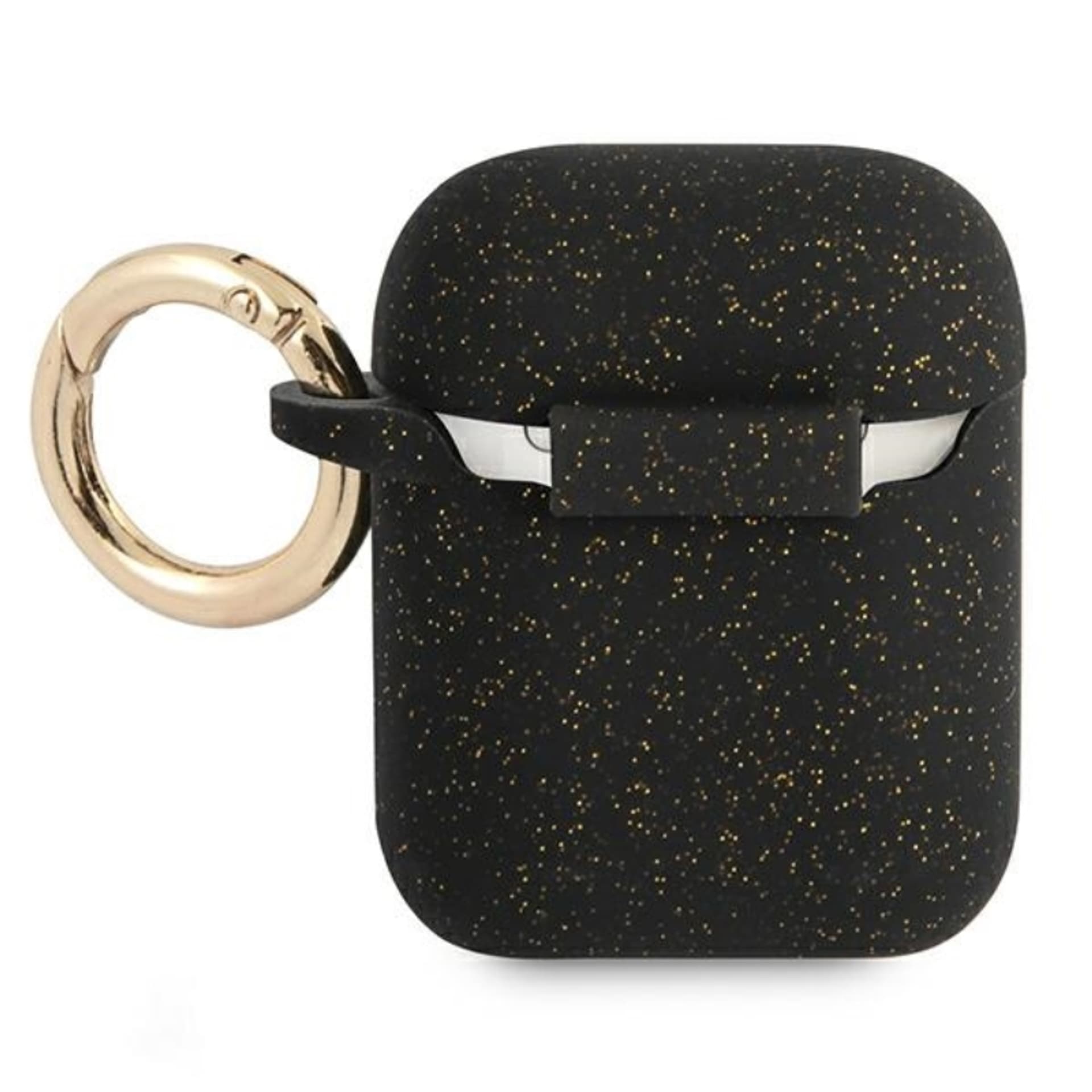 

Guess Silicone Glitter Case Est – Etui Airpods (czarny)