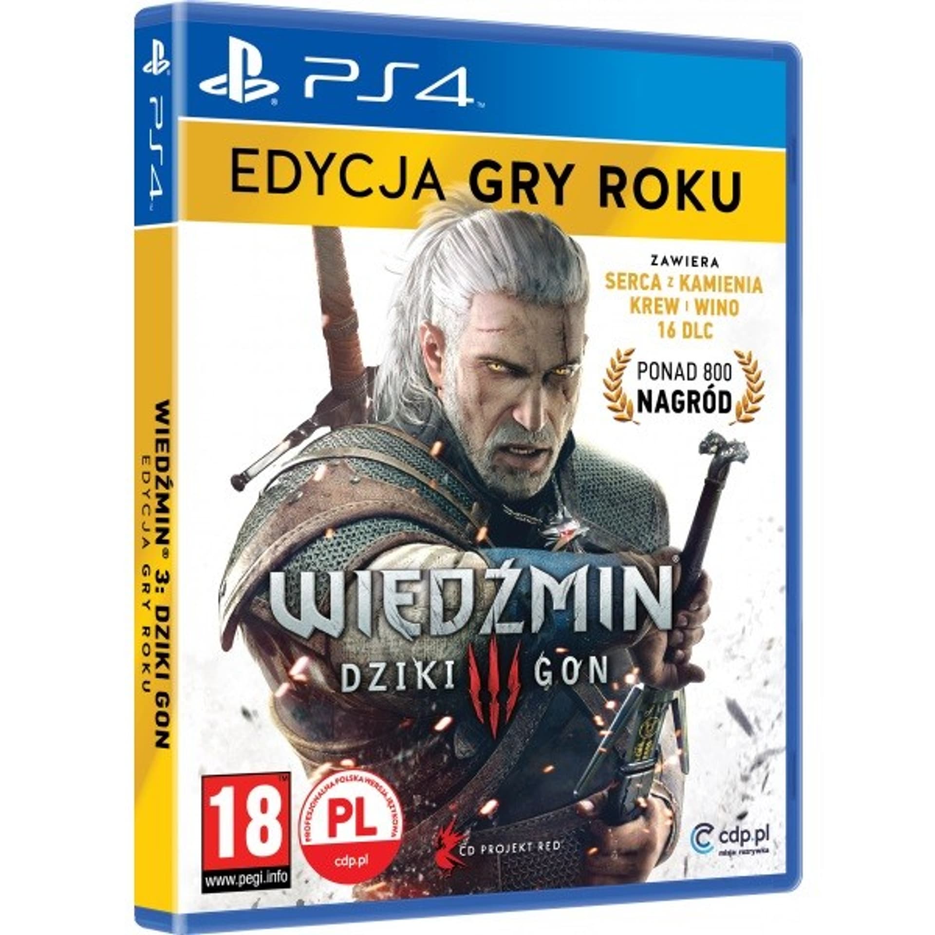 

Gra PS4 Wiedźmin 3 Dziki Gon Edycja Gry Roku