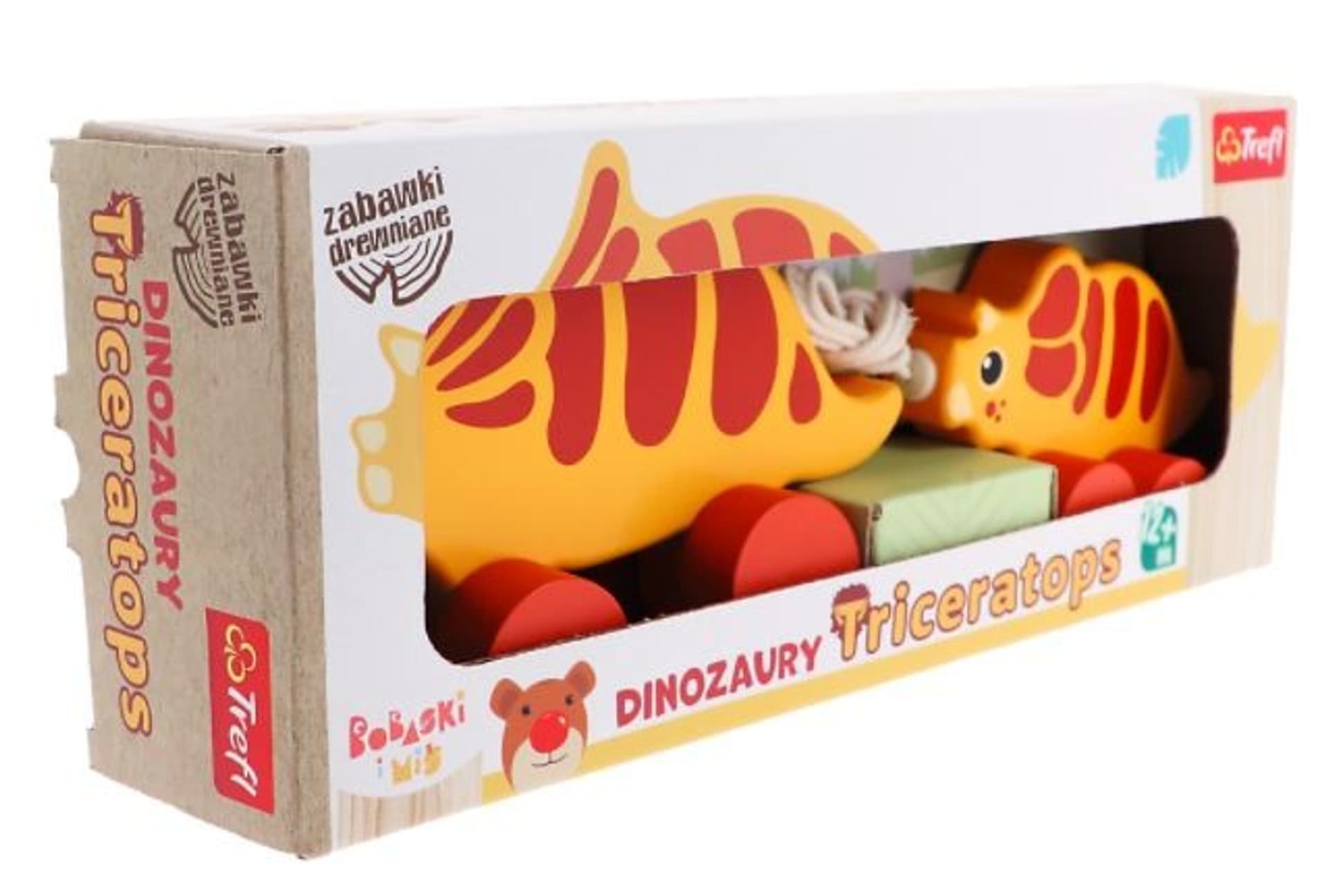

Zabawka drewniana Dinozaur Triceratops