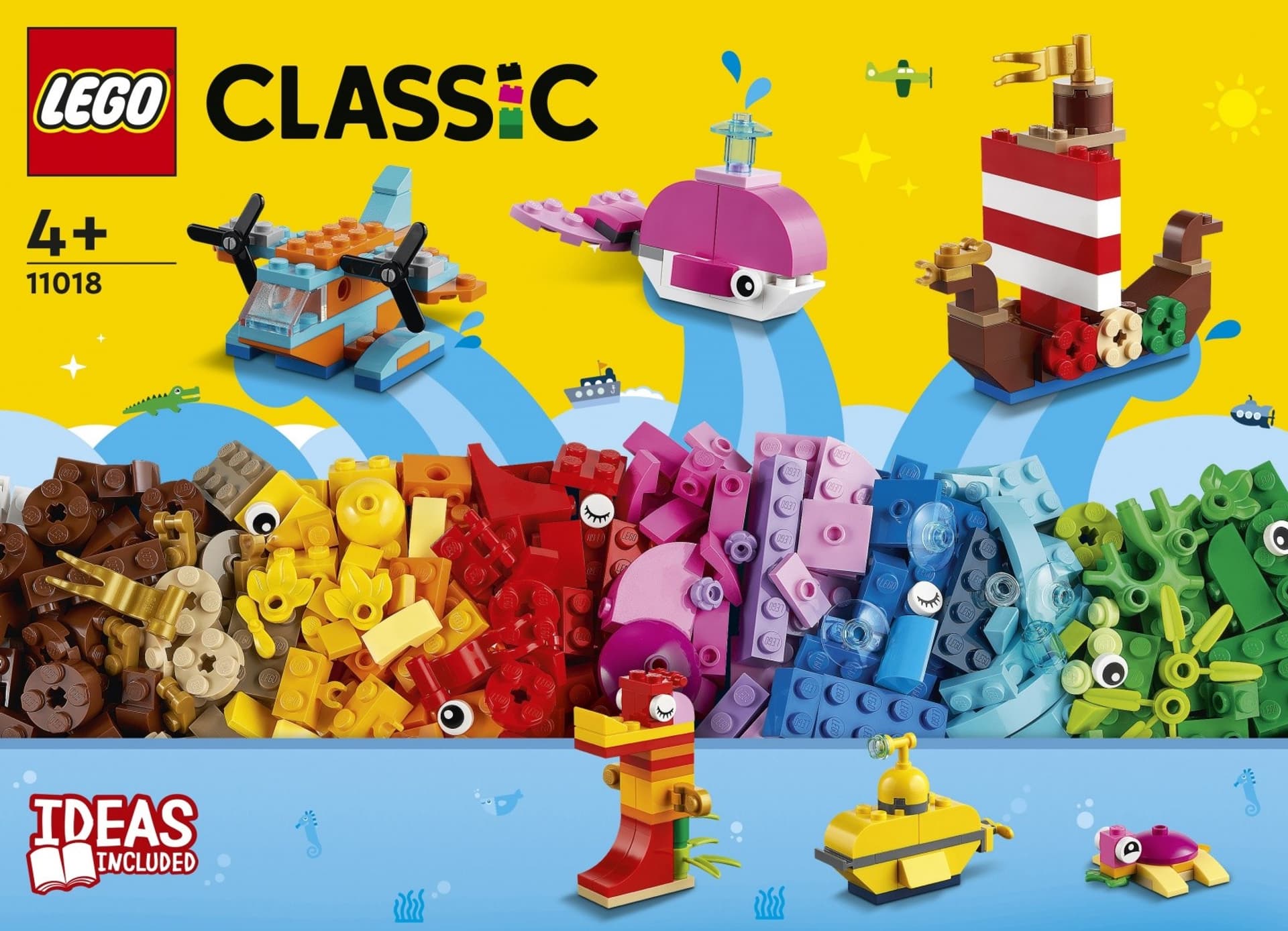 

Klocki Classic 11018 Kreatywna oceaniczna zabawa