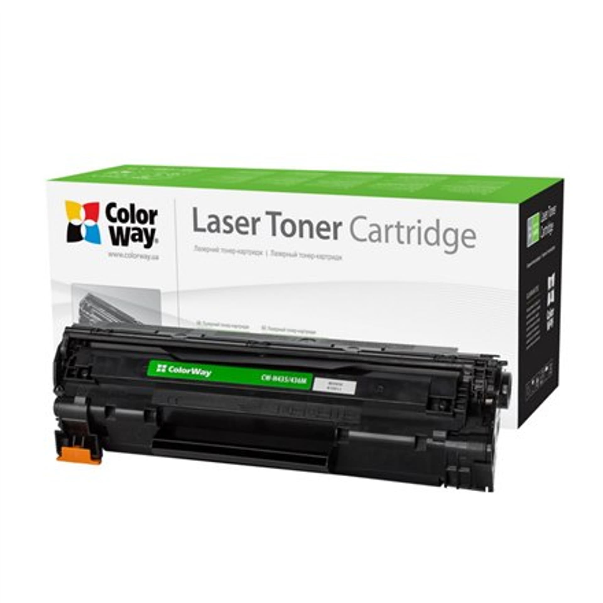 

Kaseta z tonerem ColorWay Econom, czarna, HP CB435A/CB436A/CE285A; Canon 712/713/725