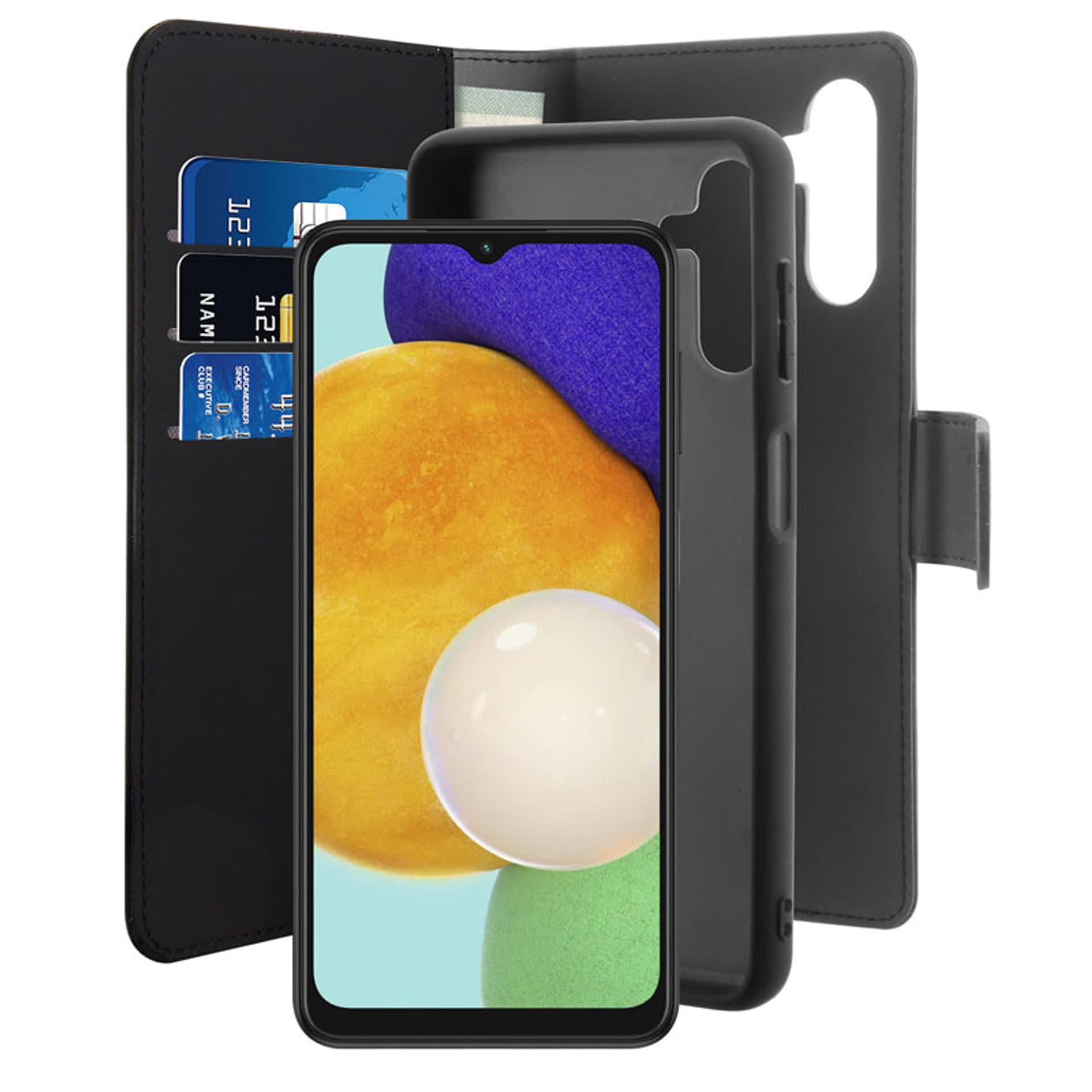 

Puro Wallet Detachable Samsung A13 5G A136 2w1 czarne/black SGA13BOOKC3BLK