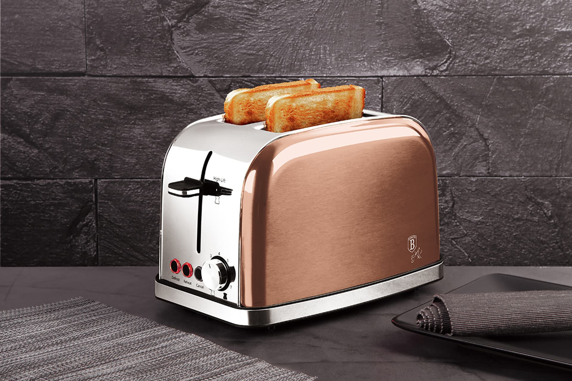 

TOSTER DO GRZANEK BERLINGER HAUS BH-9390 ROSE GOLD
