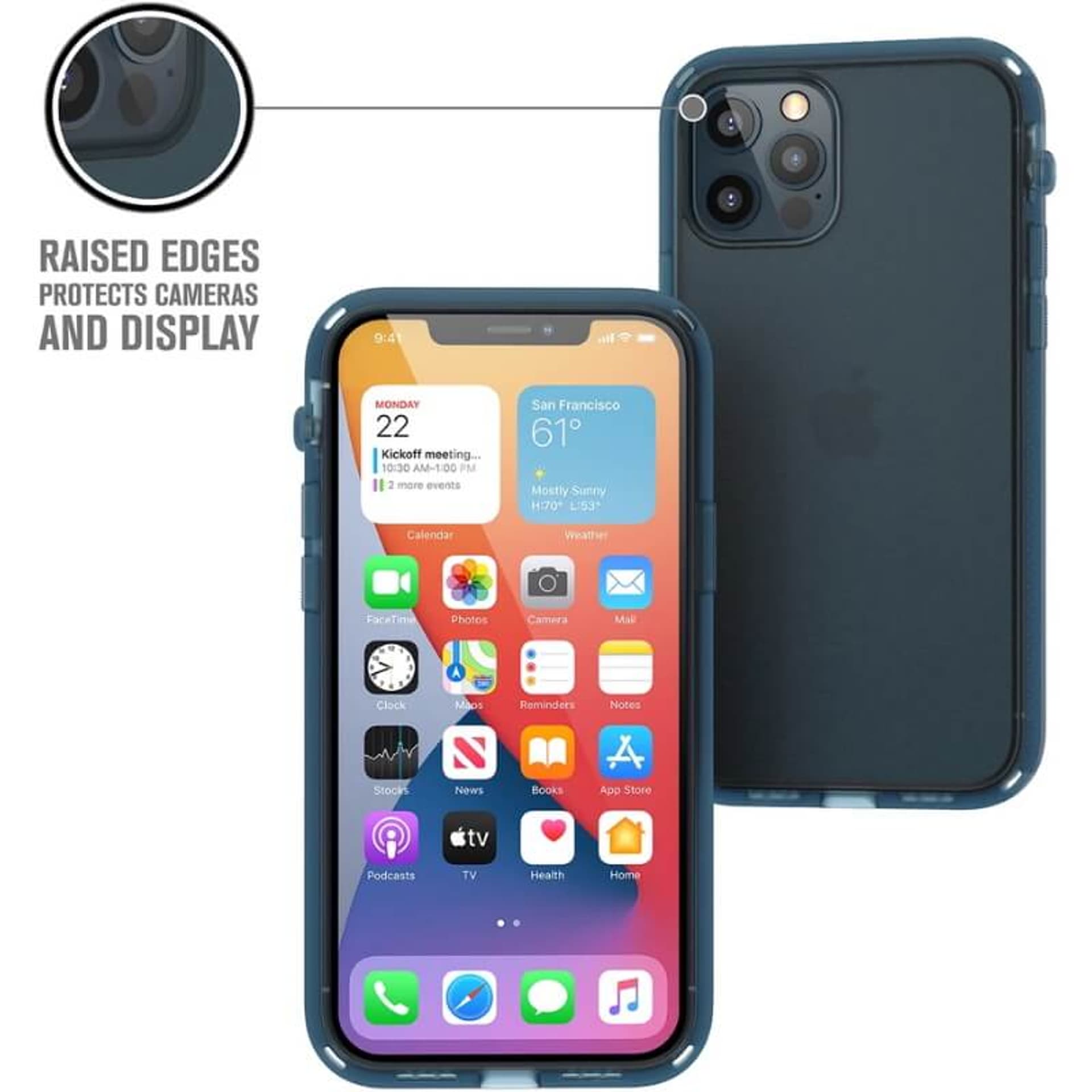 

Catalyst Etui Influence do iPhone 12/12 Pro niebieskie